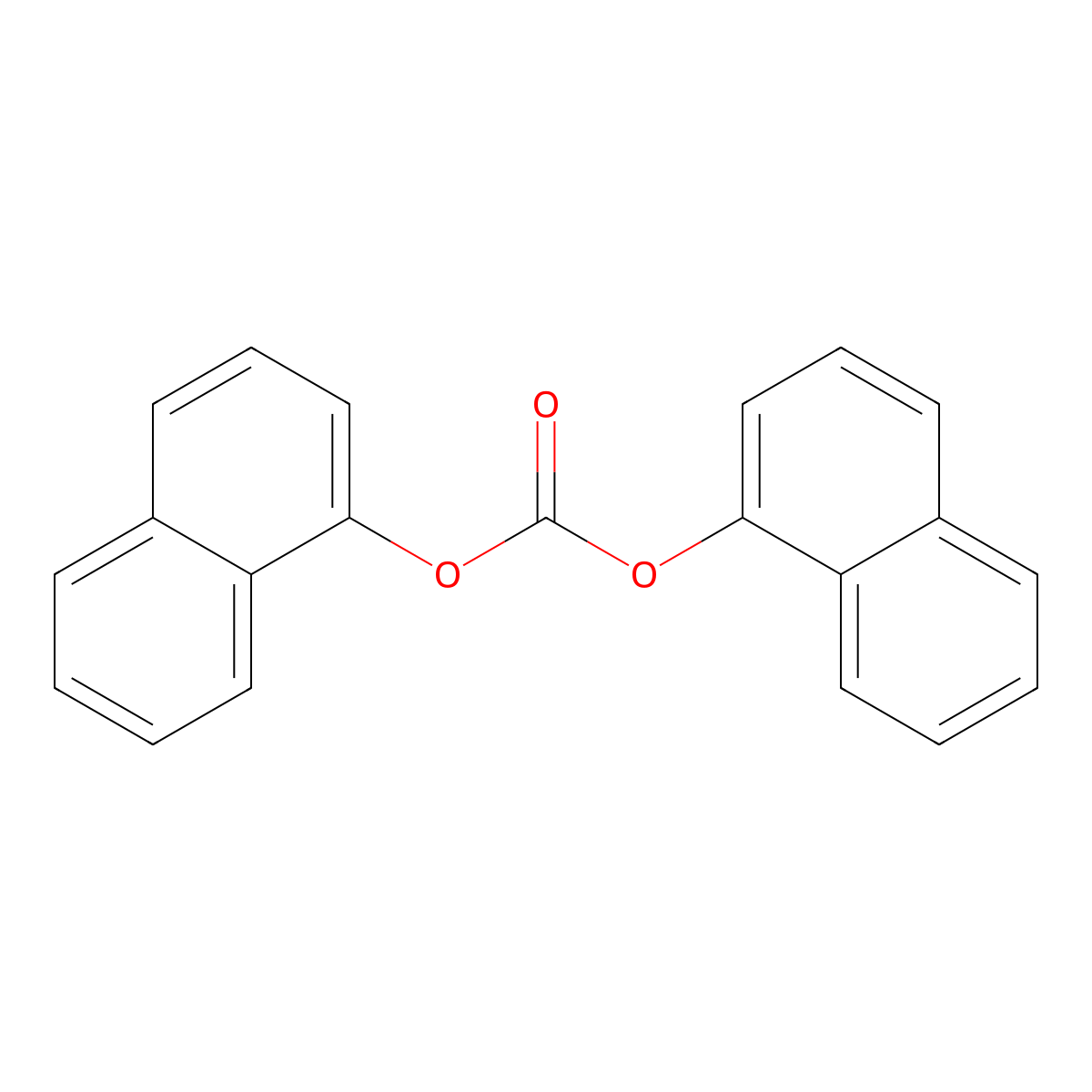 Bis(1-naphthyl)carbonate molecular structure, CAS 3159-41-9