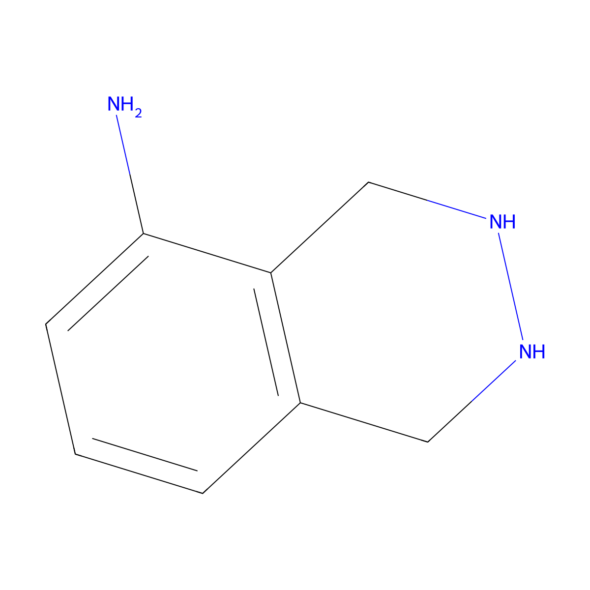 1,2,3,4-Tetrahydrophthalazin-5-amine molecular structure, CAS 31590-56-4