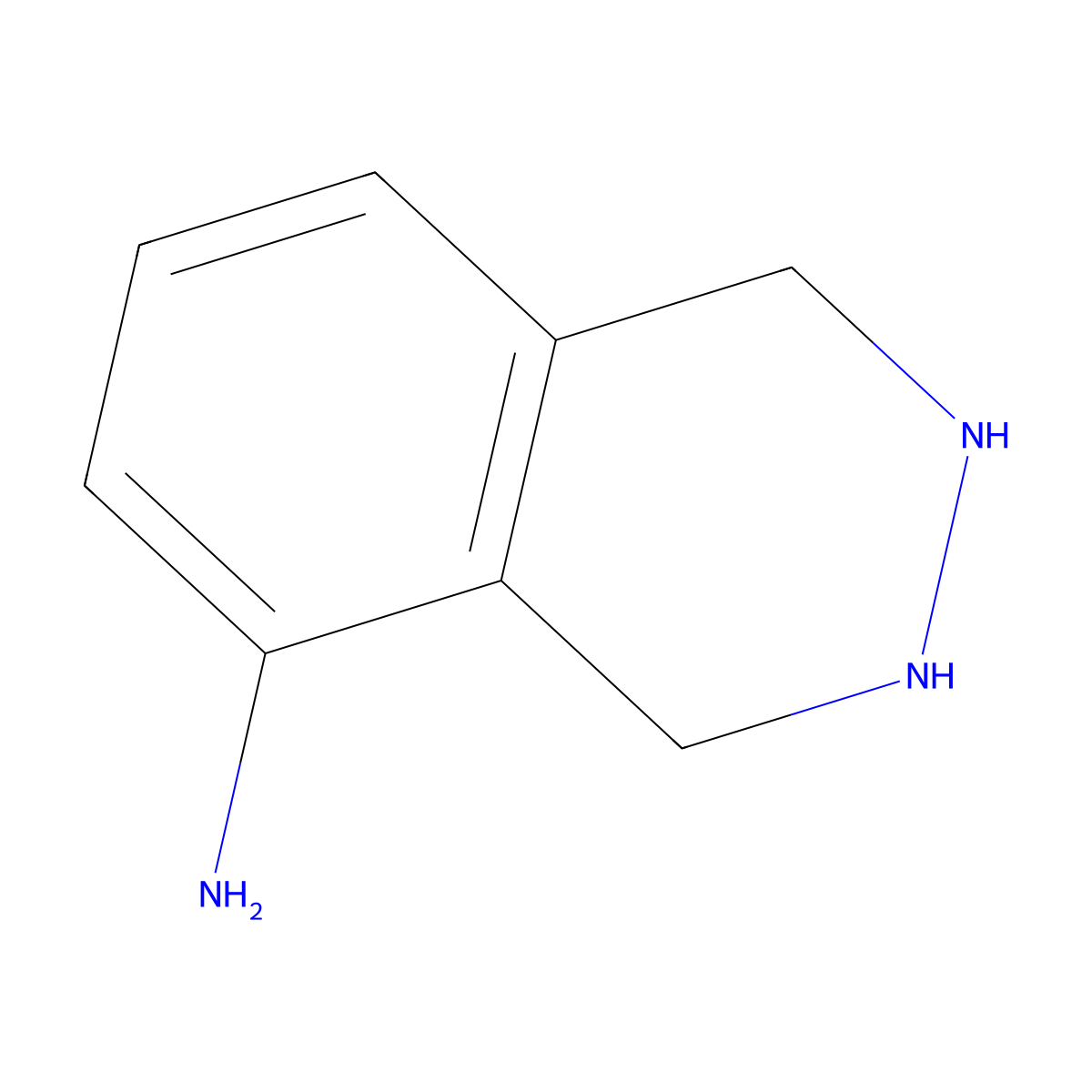 1,2,3,4-Tetrahydrophthalazin-5-amine molecular structure, CAS 31590-56-4