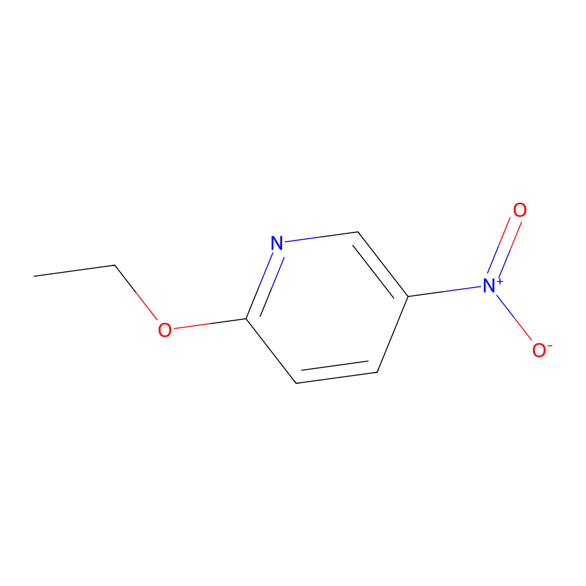 2-Ethoxy-5-nitropyridine molecular structure, CAS 31594-45-3