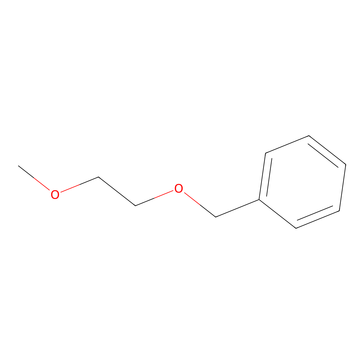 [(2-Methoxyethoxy)methyl]benzene molecular structure, CAS 31600-56-3