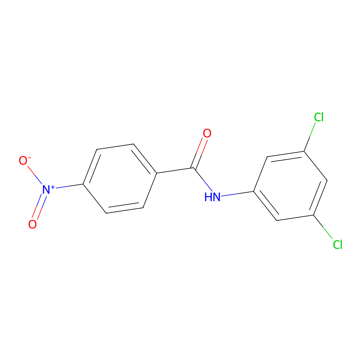 N-(3,5-dichlorophenyl)-4-nitrobenzamide molecular structure, CAS 316142-27-5