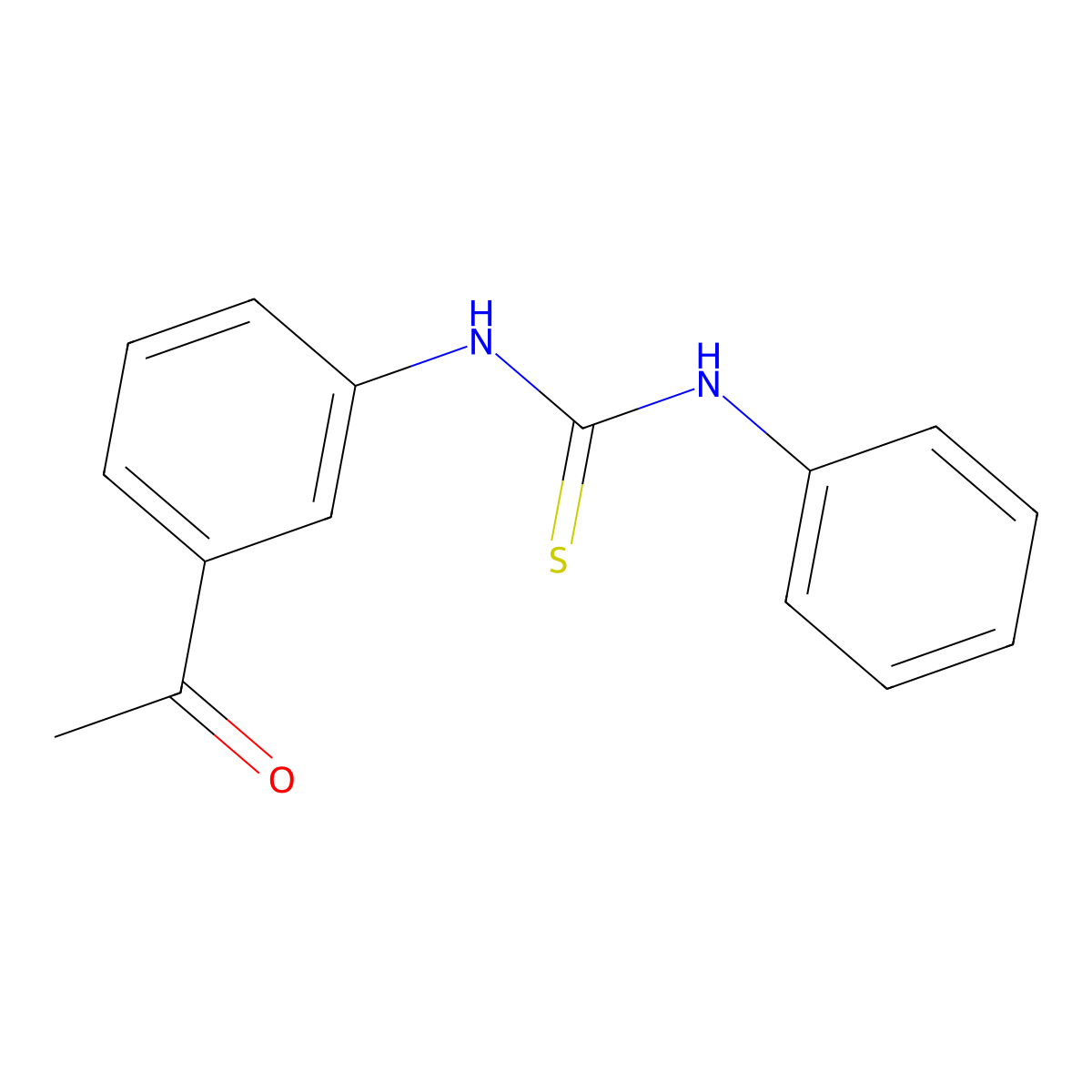 1-(3-Acetylphenyl)-3-phenylthiourea molecular structure, CAS 316142-71-9