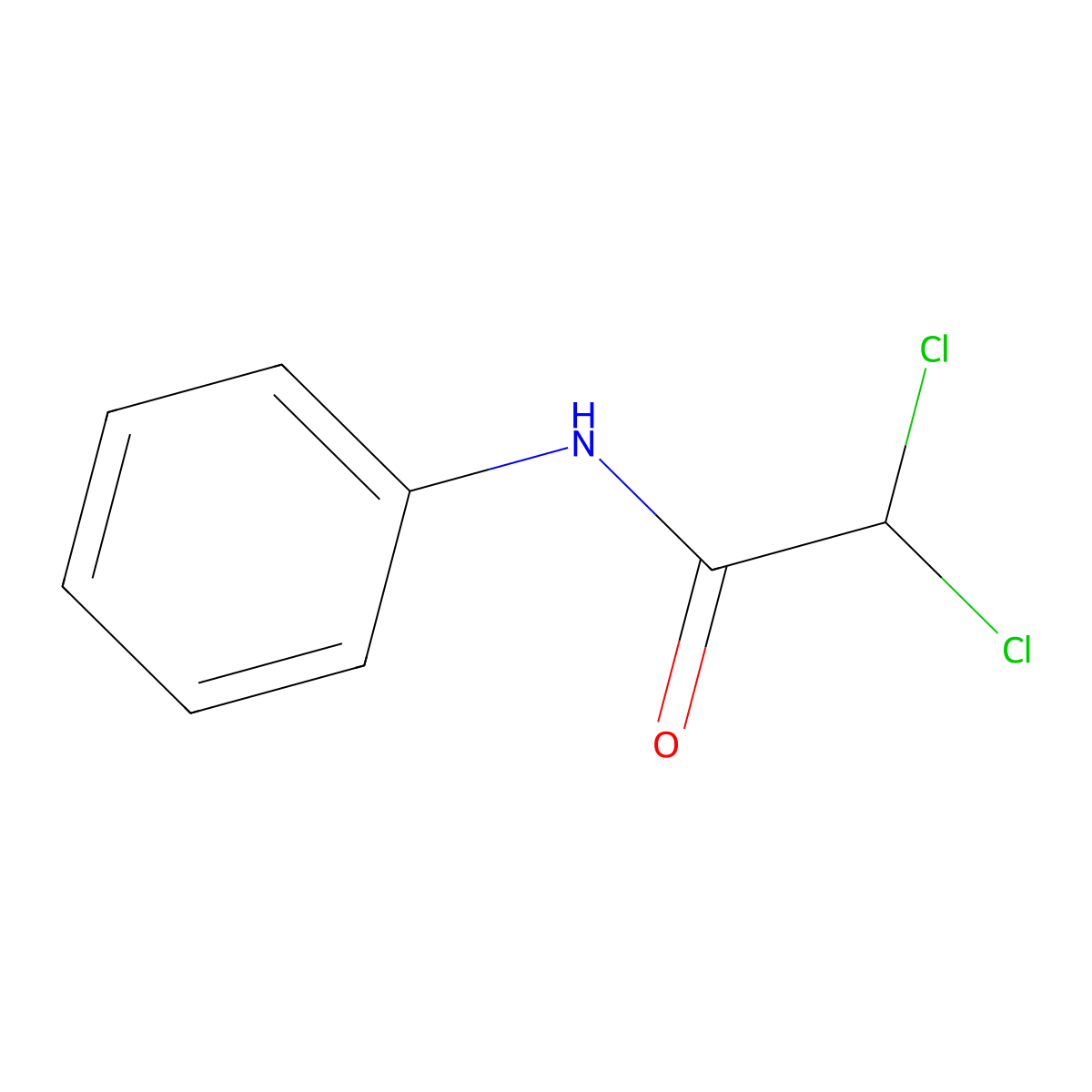 Acetanilide, dichloro- molecular structure, CAS 31620-87-8