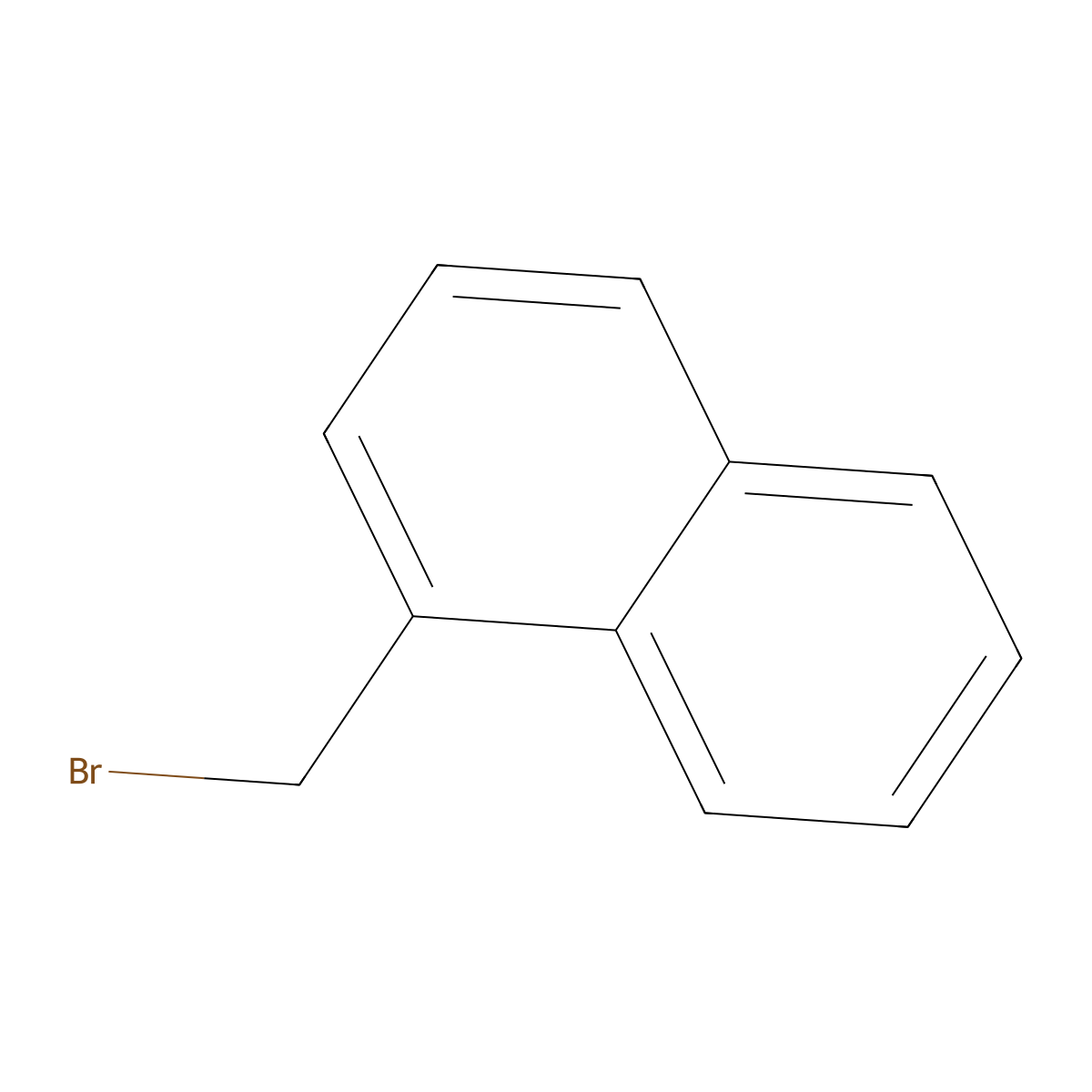 1-(Bromomethyl)naphthalene molecular structure, CAS 3163-27-7