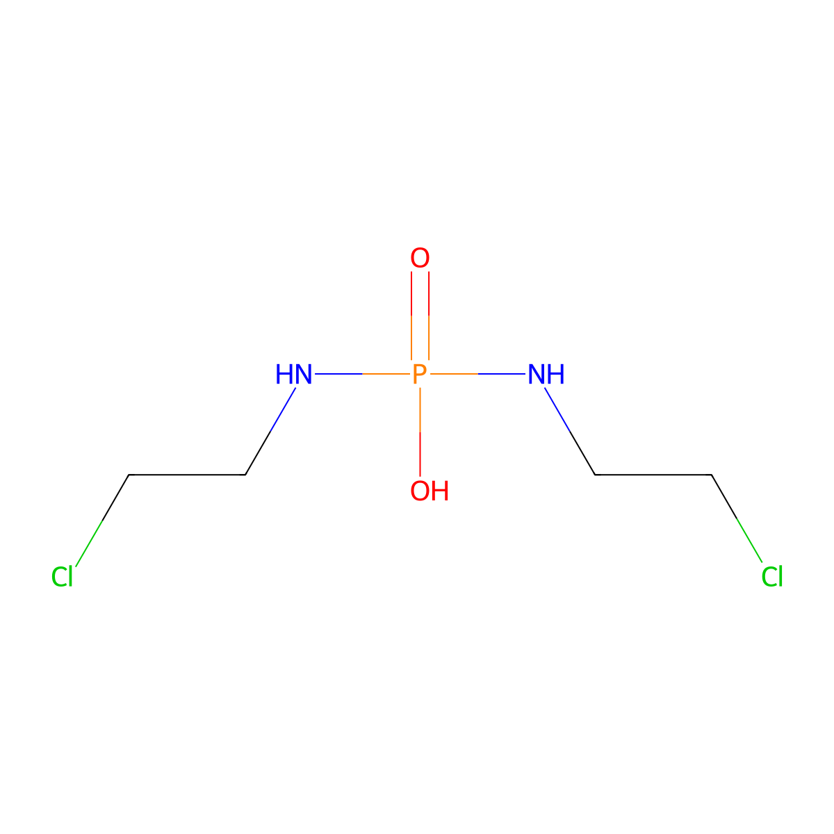 Palifosfamide molecular structure, CAS 31645-39-3