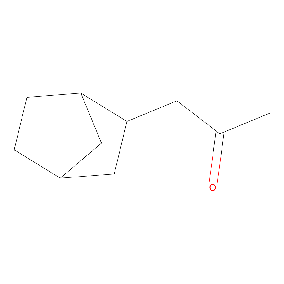 1-{Bicyclo[2.2.1]heptan-2-yl}propan-2-one molecular structure, CAS 31683-73-5