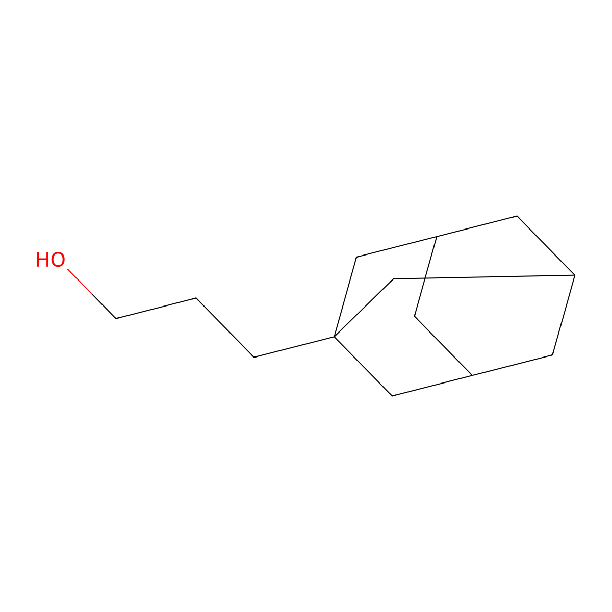 2-(1-Adamantyl)propanol molecular structure, CAS 31685-38-8