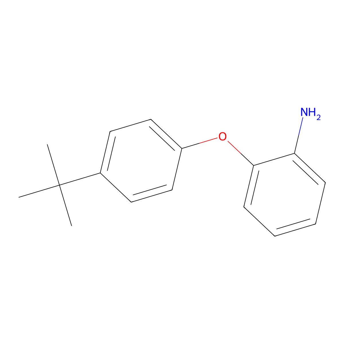 2-[4-(Tert-butyl)phenoxy]aniline molecular structure, CAS 3169-73-1