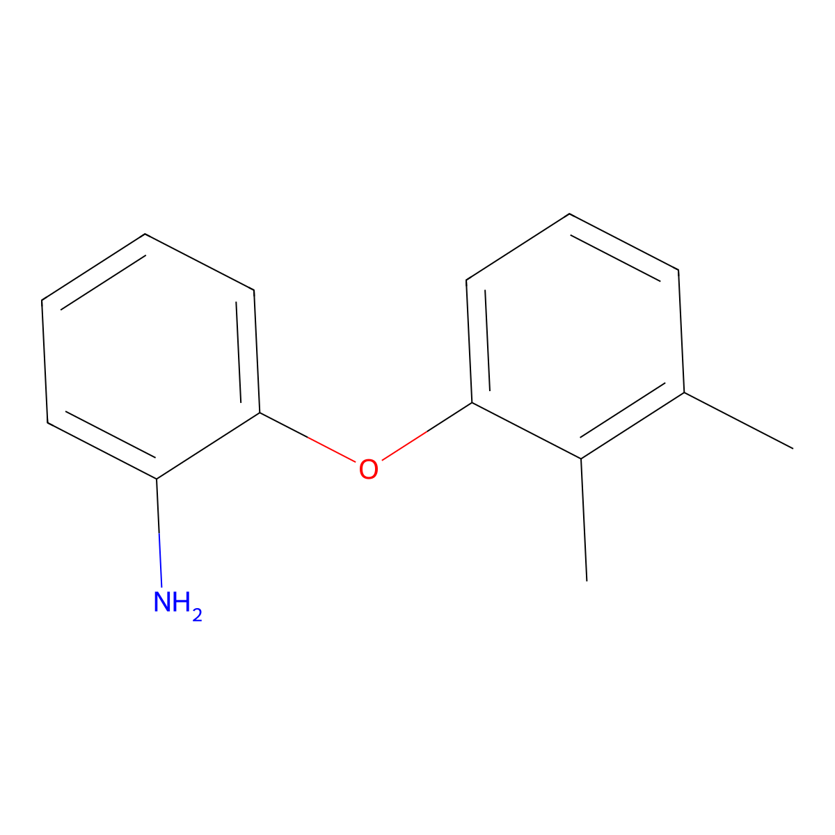 2-(2,3-Dimethylphenoxy)aniline molecular structure, CAS 3169-78-6