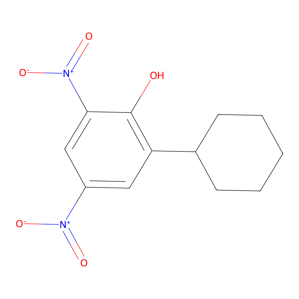 Dinex molecular structure, CAS 317-83-9