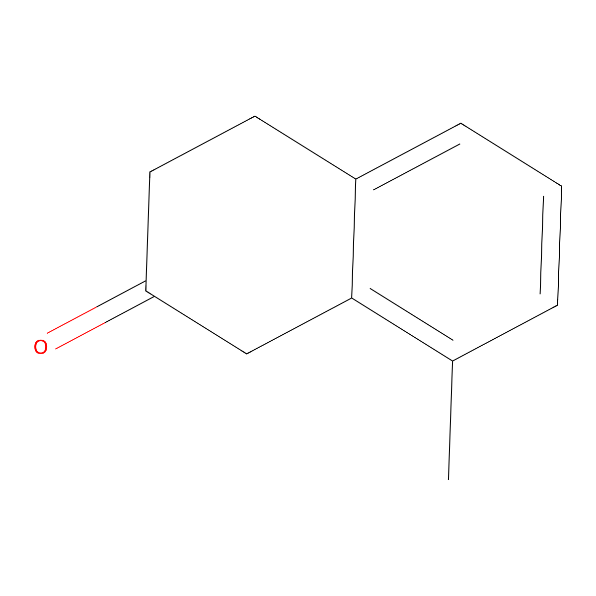 8-methyl-3,4-dihydro-1H-naphthalen-2-one molecular structure, CAS 31701-18-5