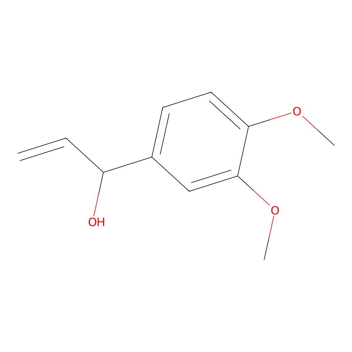 1'-Hydroxymethyleugenol molecular structure, CAS 31706-95-3