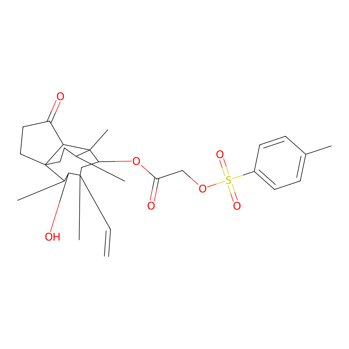 Tiamulin EP Impurity L molecular structure, CAS 31716-01-5