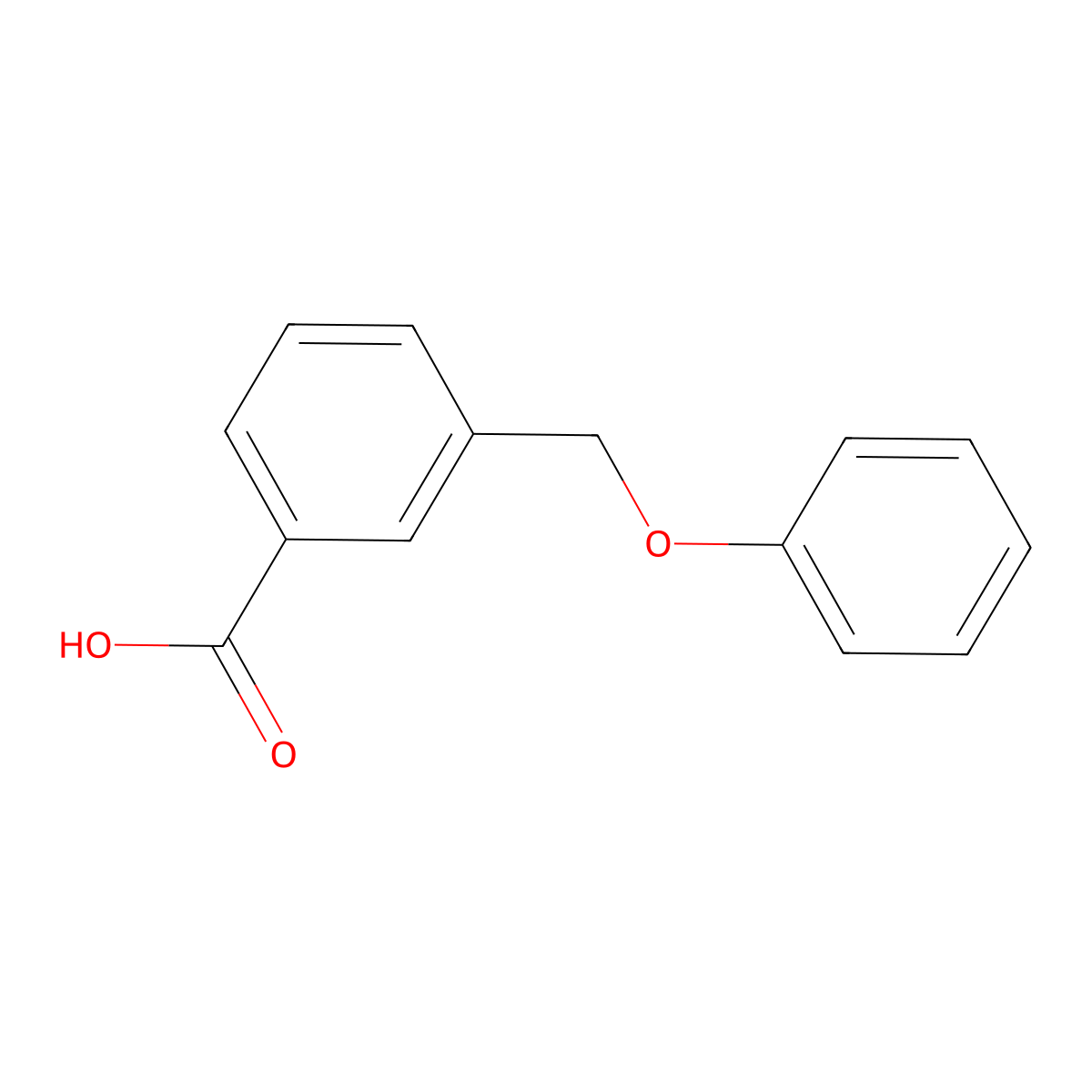 3-(phenoxymethyl)benzoic Acid molecular structure, CAS 31719-75-2