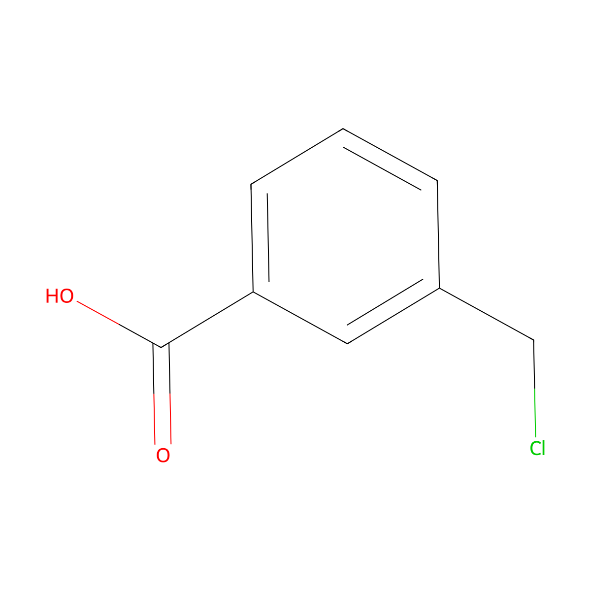 3-(Chloromethyl)benzoic acid molecular structure, CAS 31719-77-4