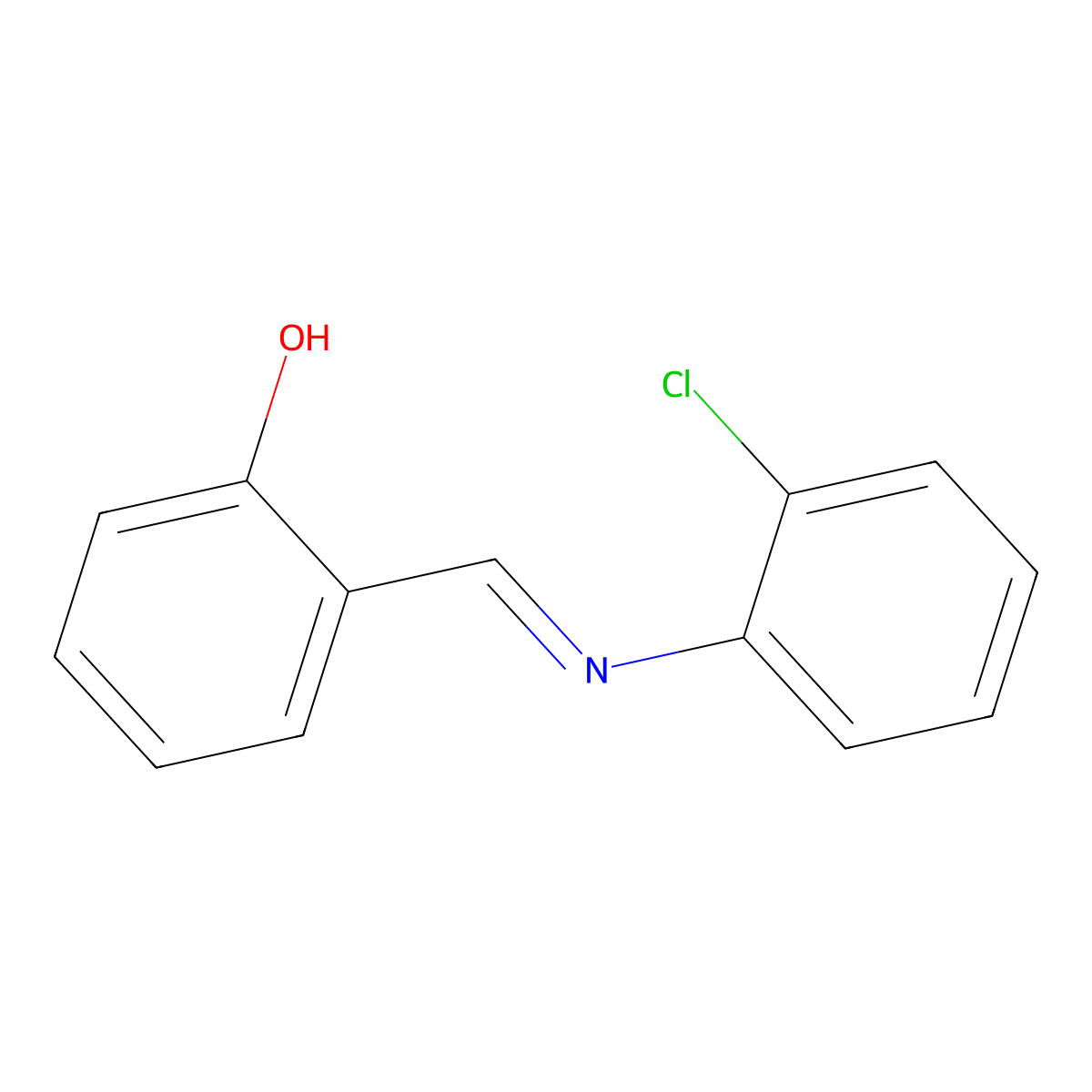 Alpha-(2-chlorophenylimino)-ortho-cresol molecular structure, CAS 3172-42-7