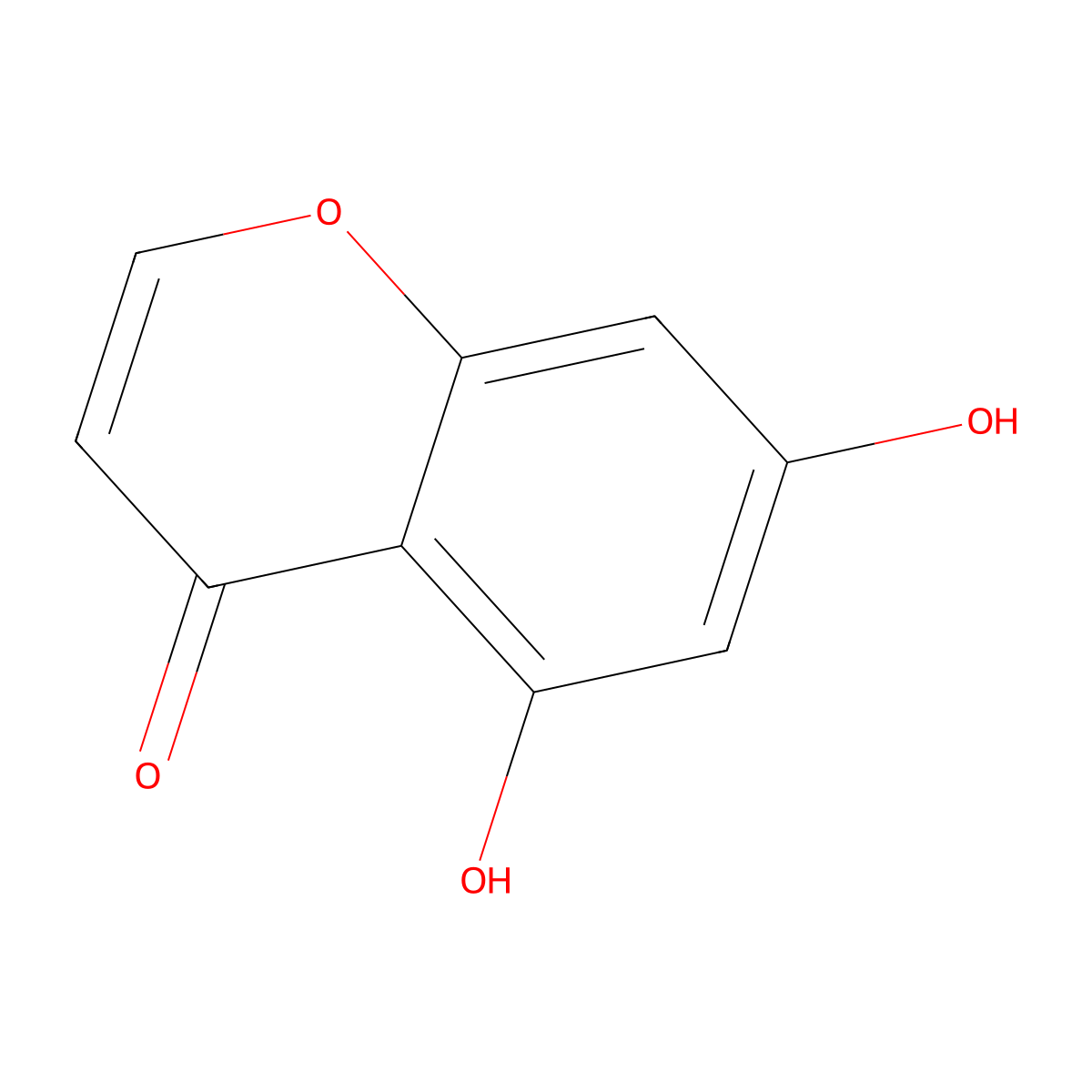 5,7-Dihydroxychromone molecular structure, CAS 31721-94-5
