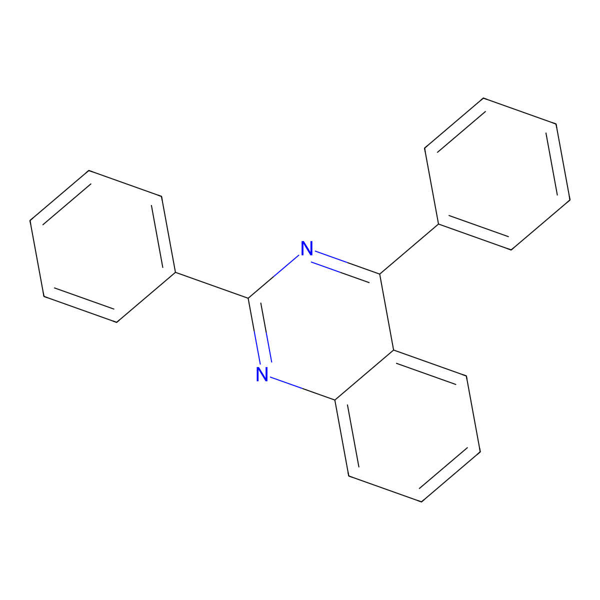 2,4-Diphenylquinazoline molecular structure, CAS 31730-65-1