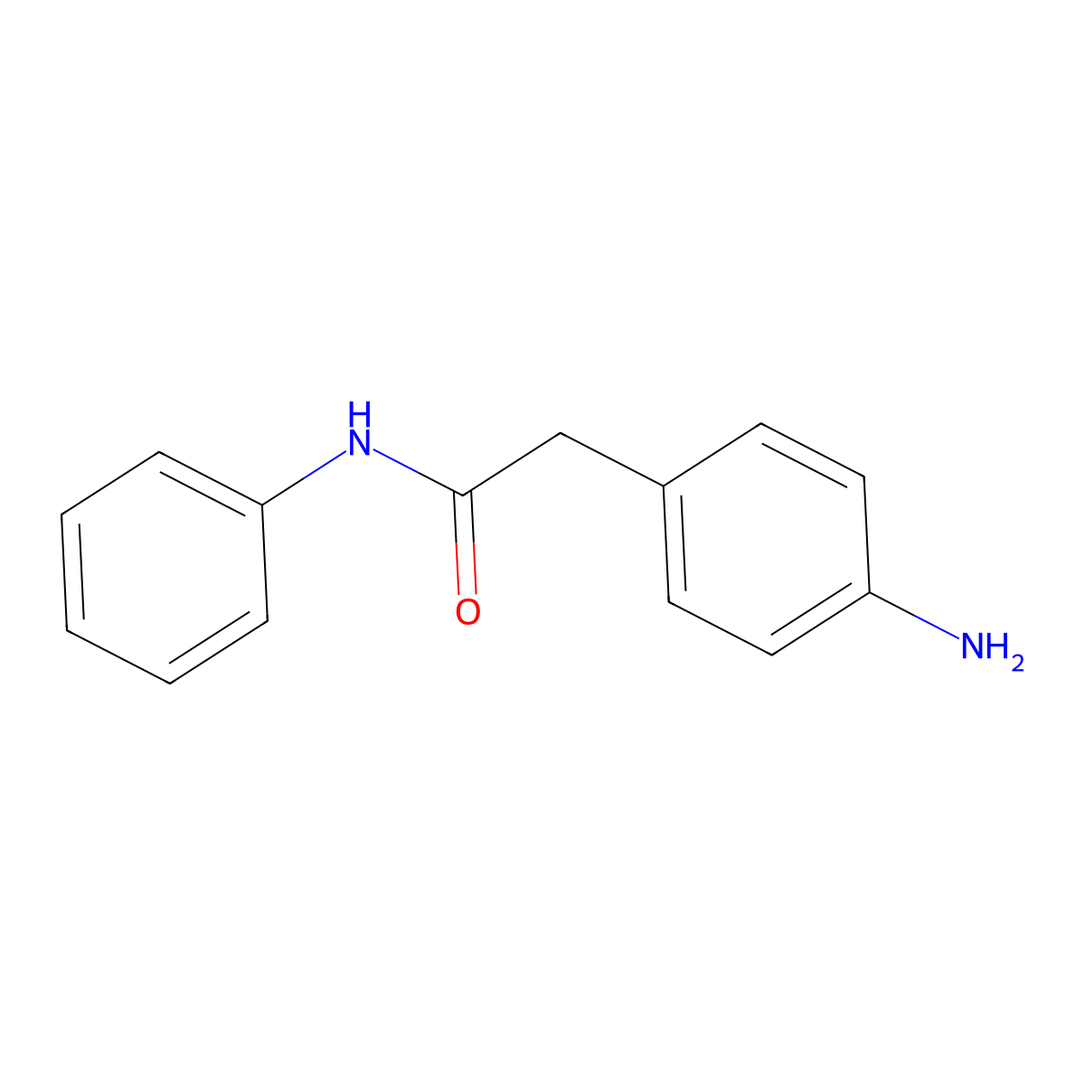 2-(4-Aminophenyl)-N-phenylacetamide molecular structure, CAS 31733-44-5