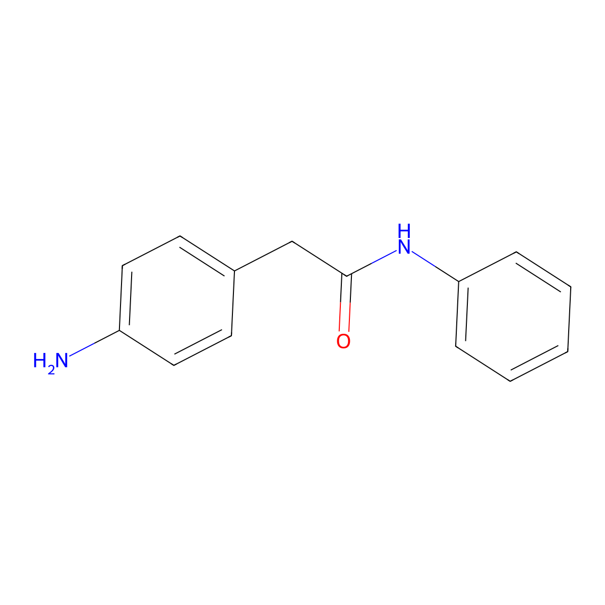 2-(4-Aminophenyl)-N-phenylacetamide molecular structure, CAS 31733-44-5