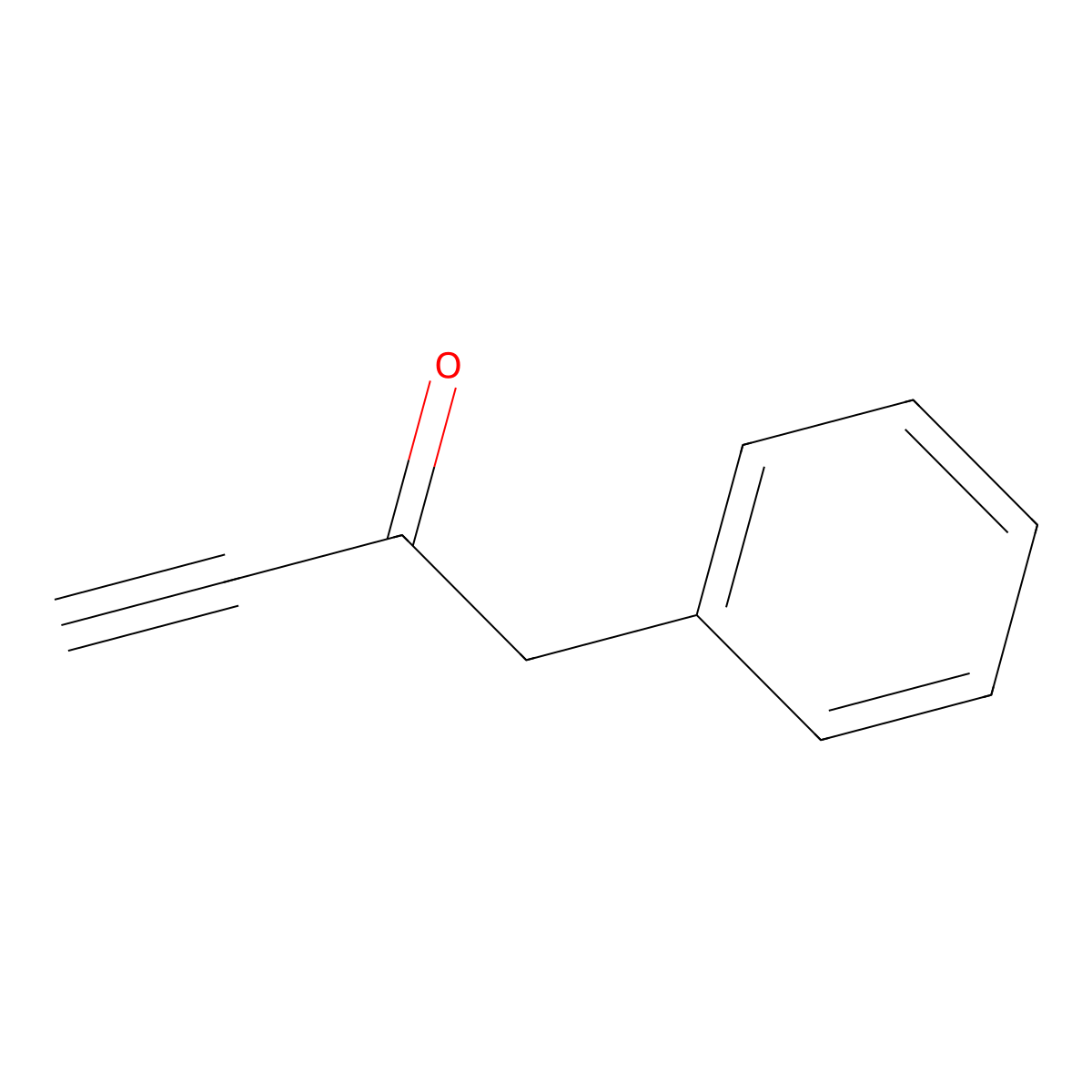 1-Phenylbut-3-yn-2-one molecular structure, CAS 31739-46-5