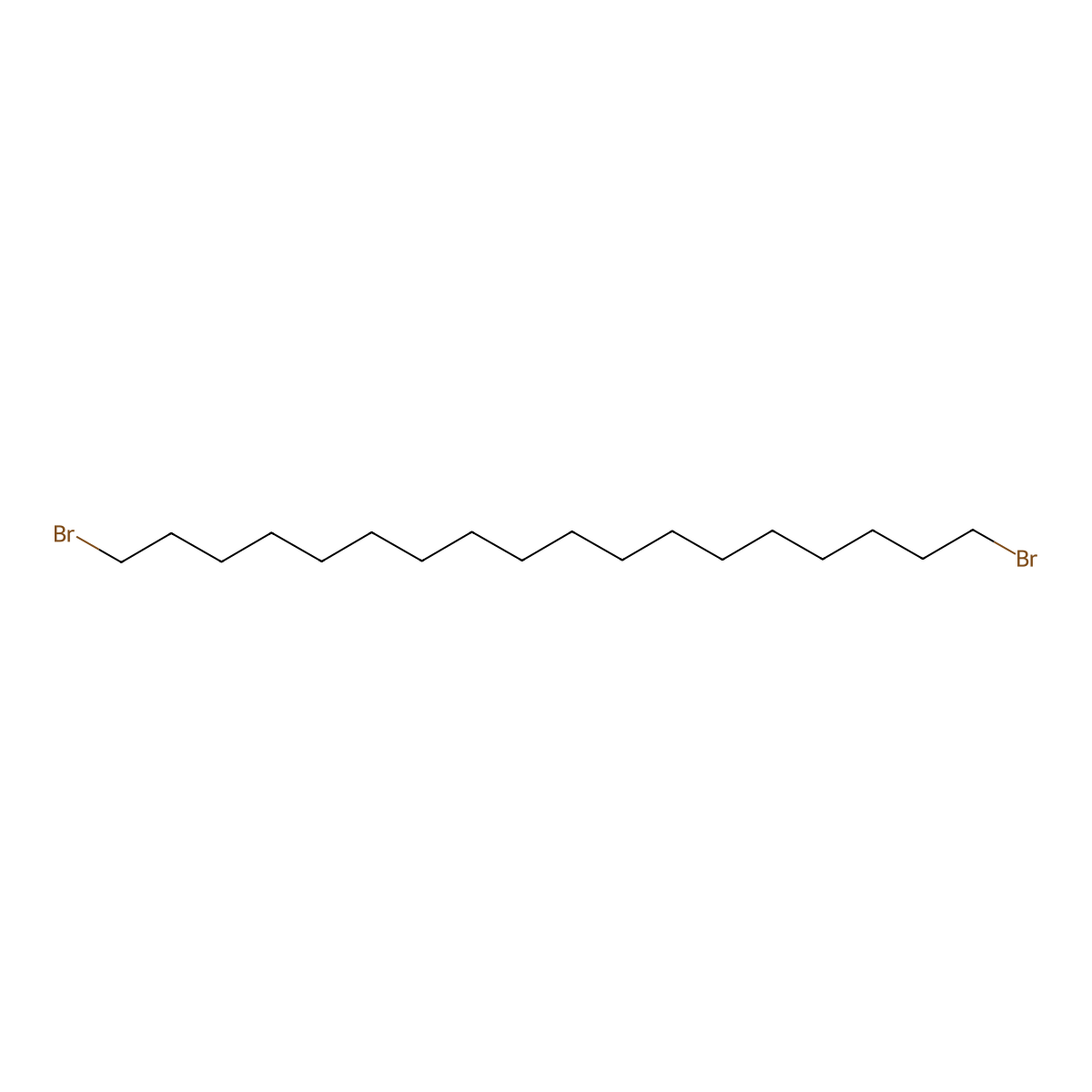 1,18-Dibromooctadecane molecular structure, CAS 31772-06-2