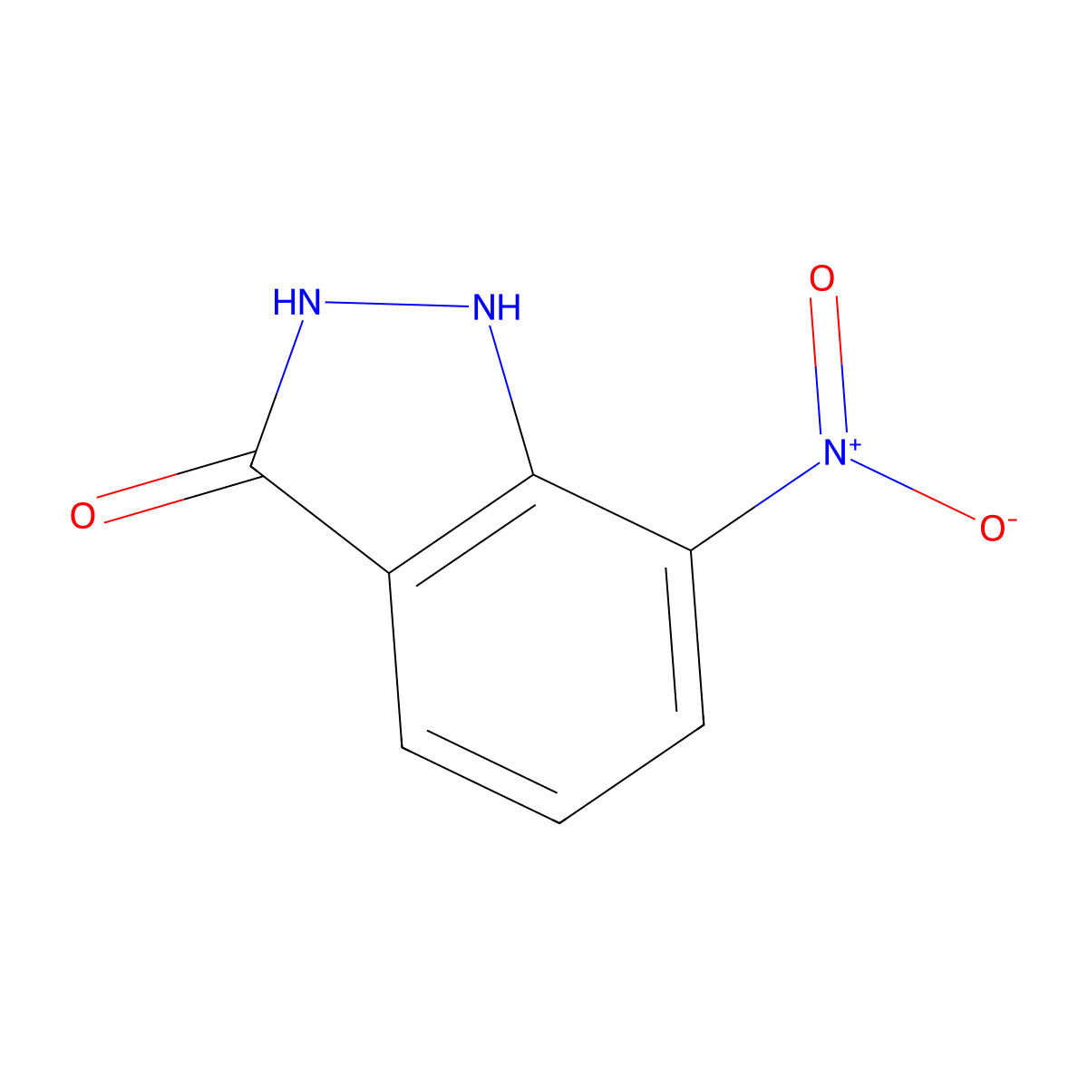 7-Nitro-1,2-dihydroindazol-3-one molecular structure, CAS 31775-97-0