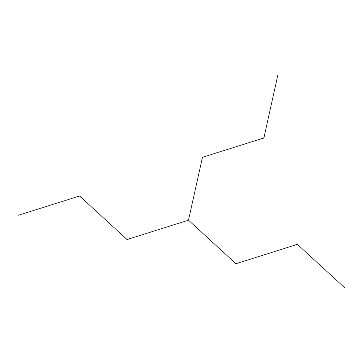 4-Propylheptane molecular structure, CAS 3178-29-8