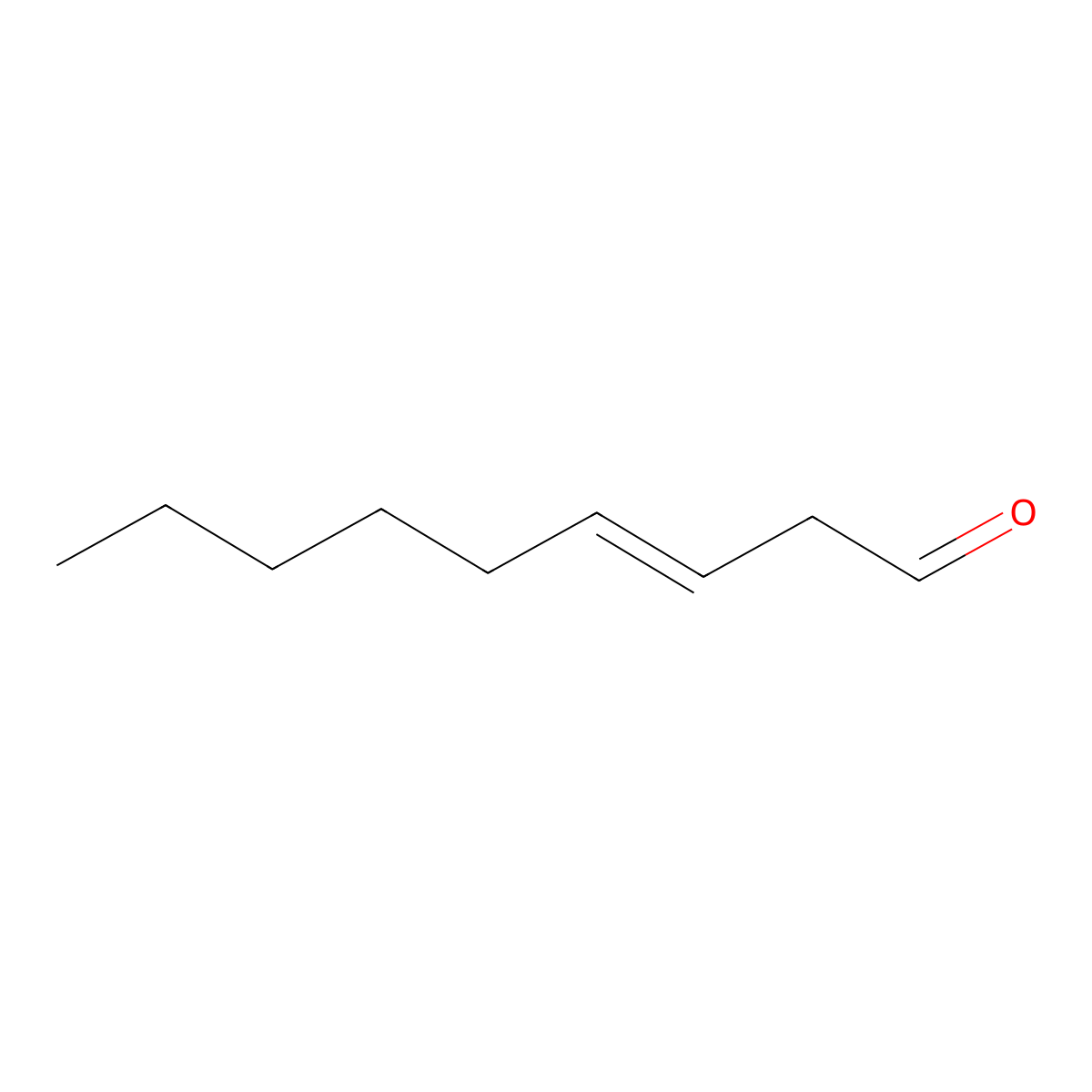3-Nonenal molecular structure, CAS 31823-43-5