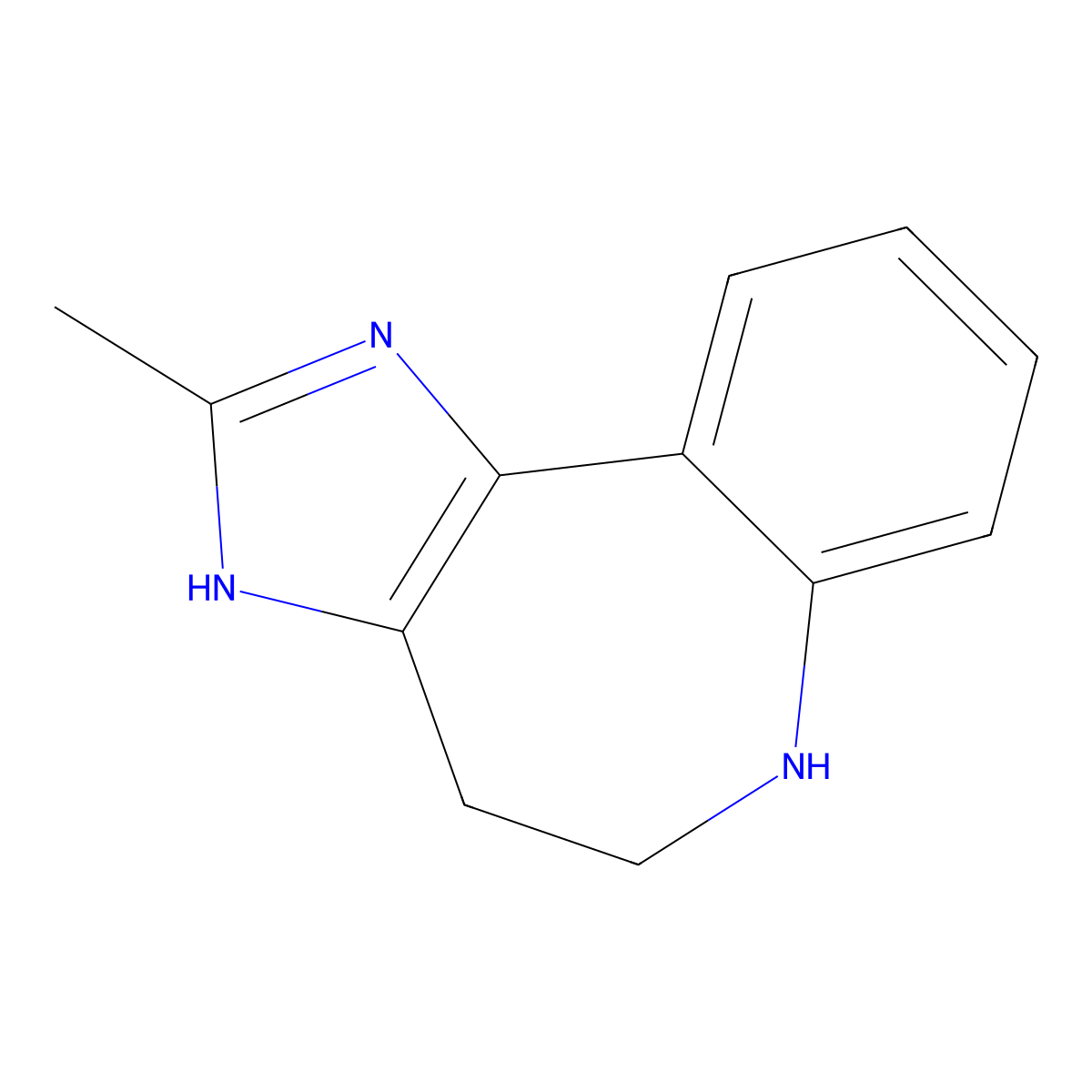 2-Methyl-1,4,5,6-tetrahydroimidazo[4,5-d][1]benzazepine molecular structure, CAS 318237-73-9