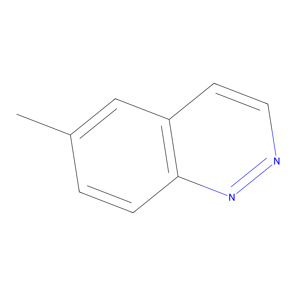 6-Methylcinnoline molecular structure, CAS 318276-69-6