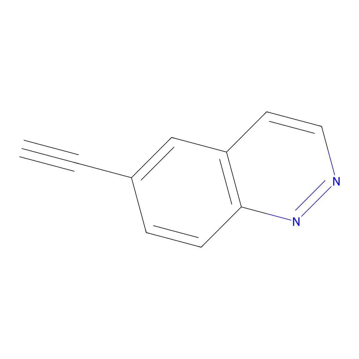 6-Ethynylcinnoline molecular structure, CAS 318276-71-0