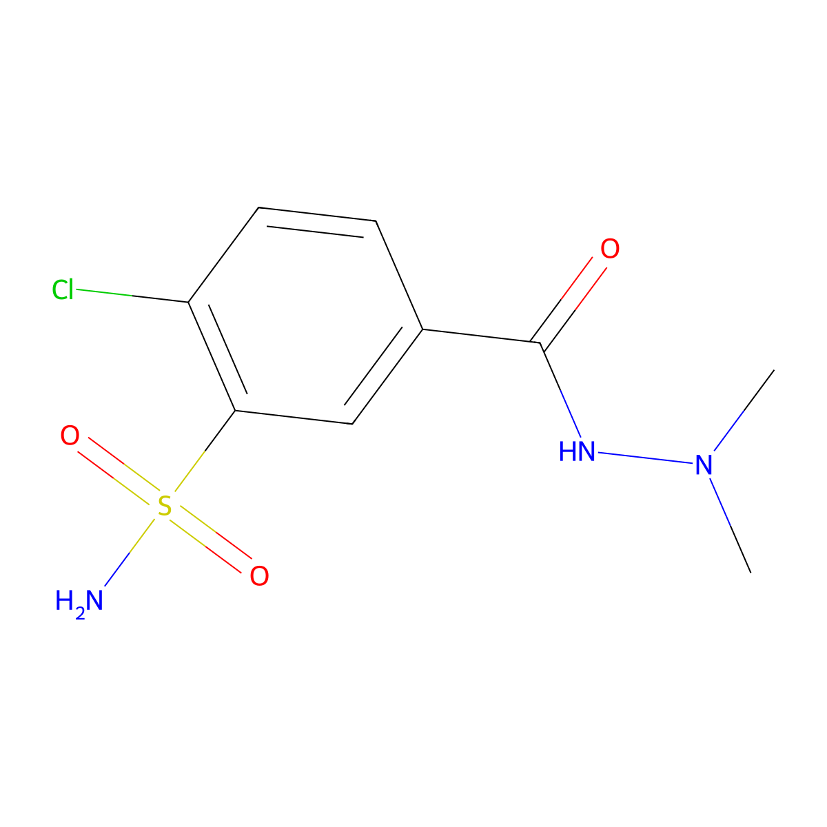Alipamide molecular structure, CAS 3184-59-6