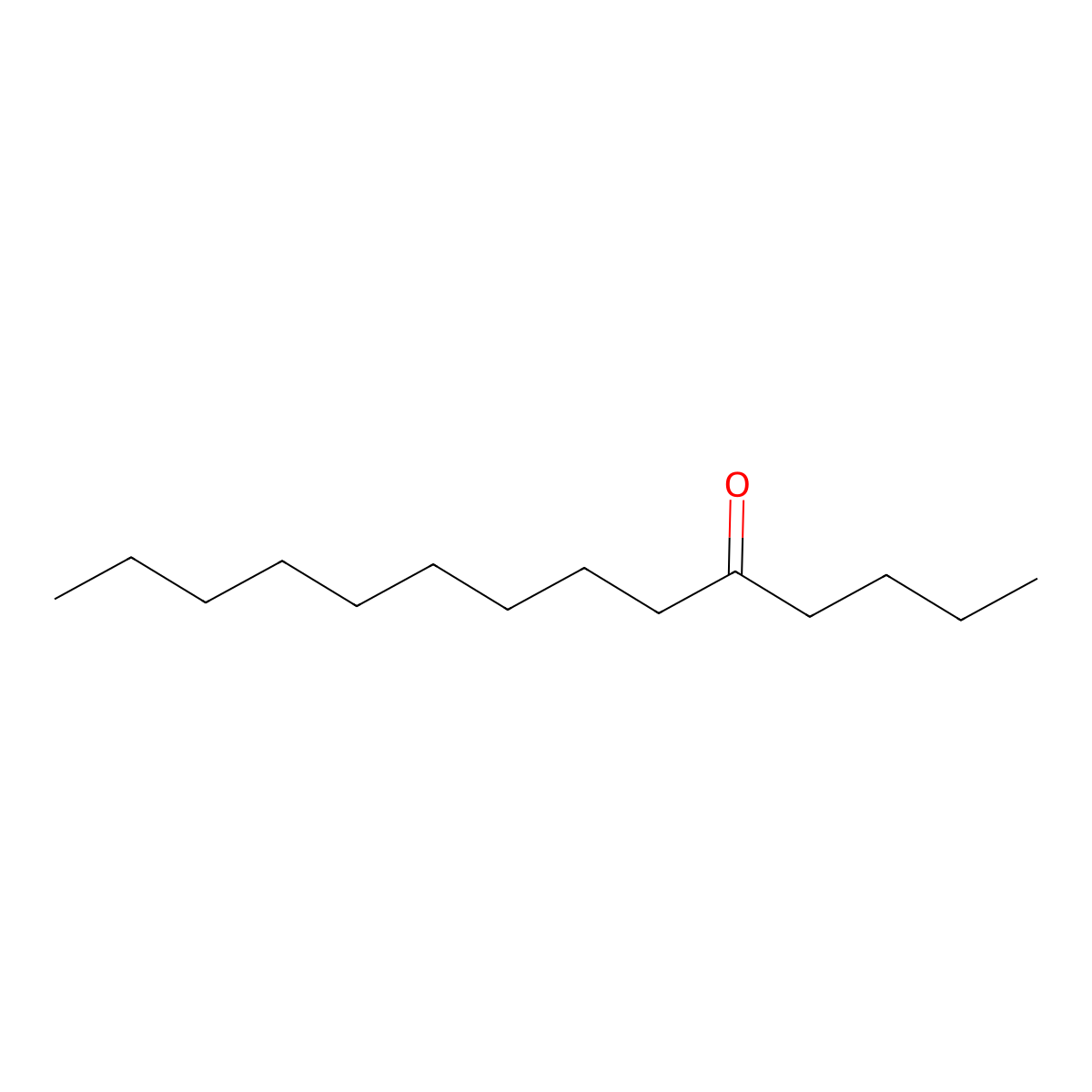 5-Tetradecanone molecular structure, CAS 31857-89-3
