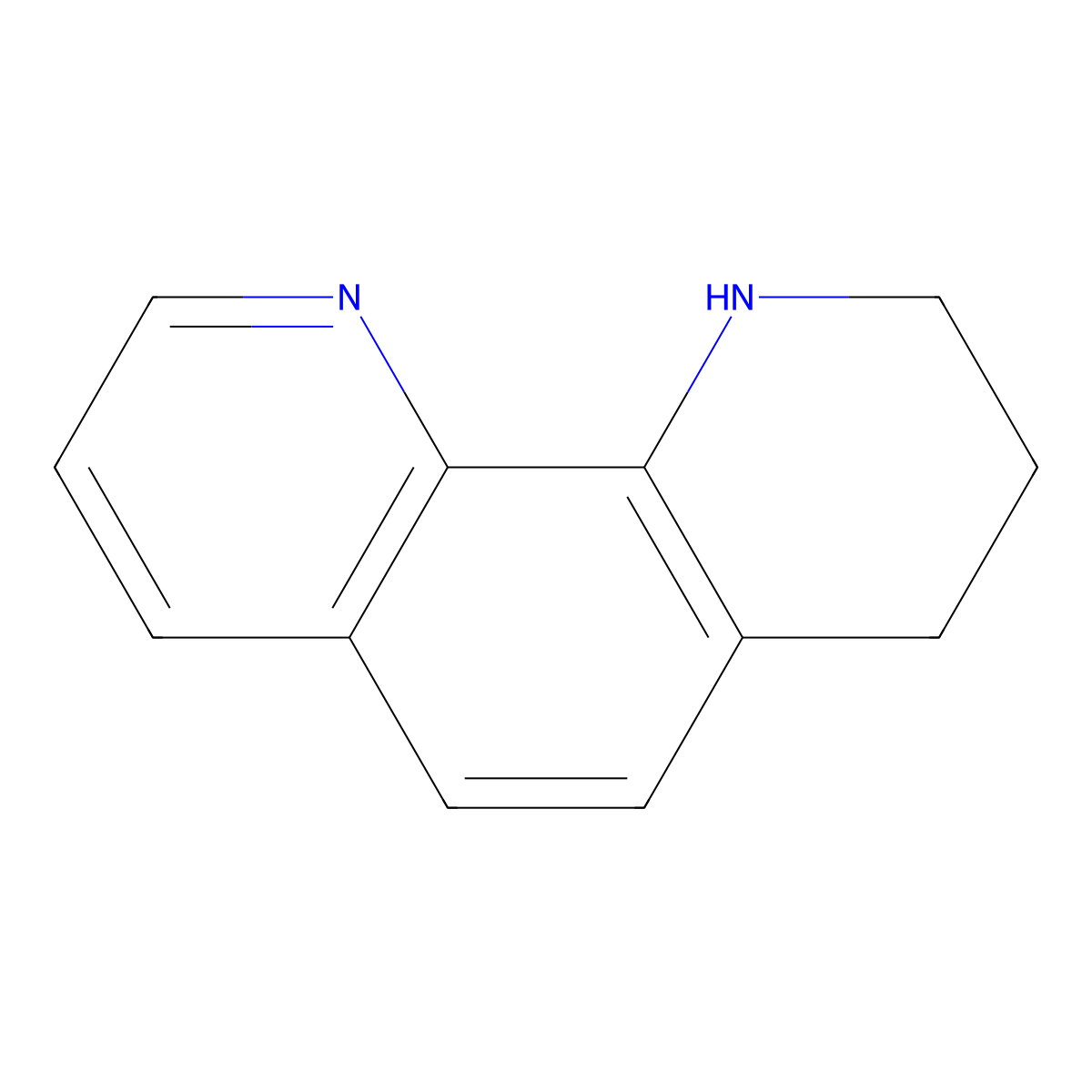 1,2,3,4-Tetrahydro-1,10-phenanthroline molecular structure, CAS 3188-84-9