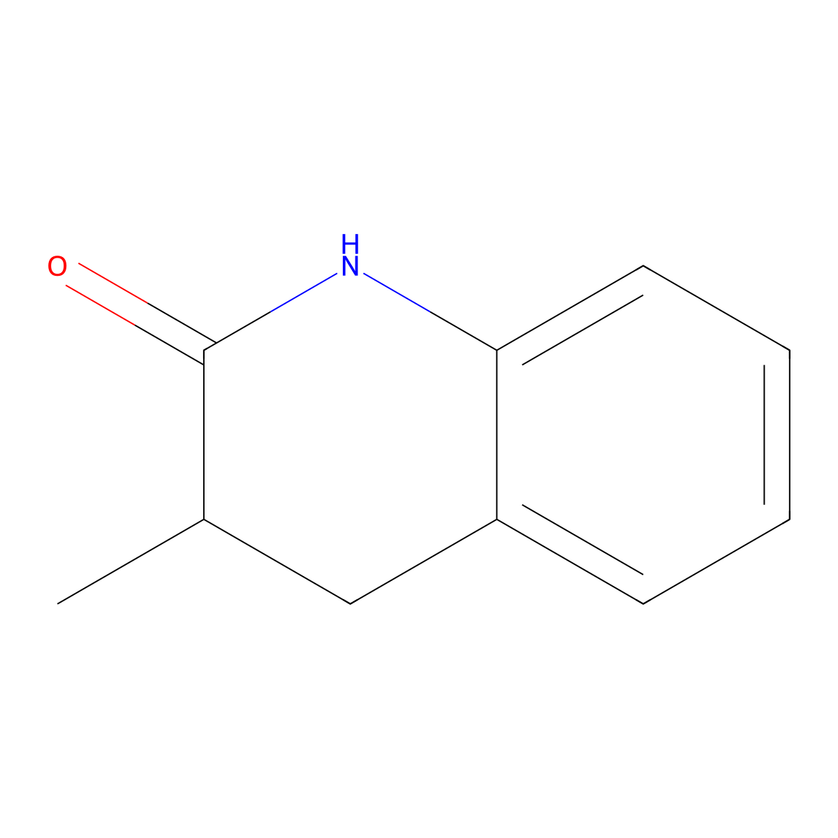 3-Methyl-3,4-dihydroquinolin-2(1H)-one molecular structure, CAS 31883-79-1