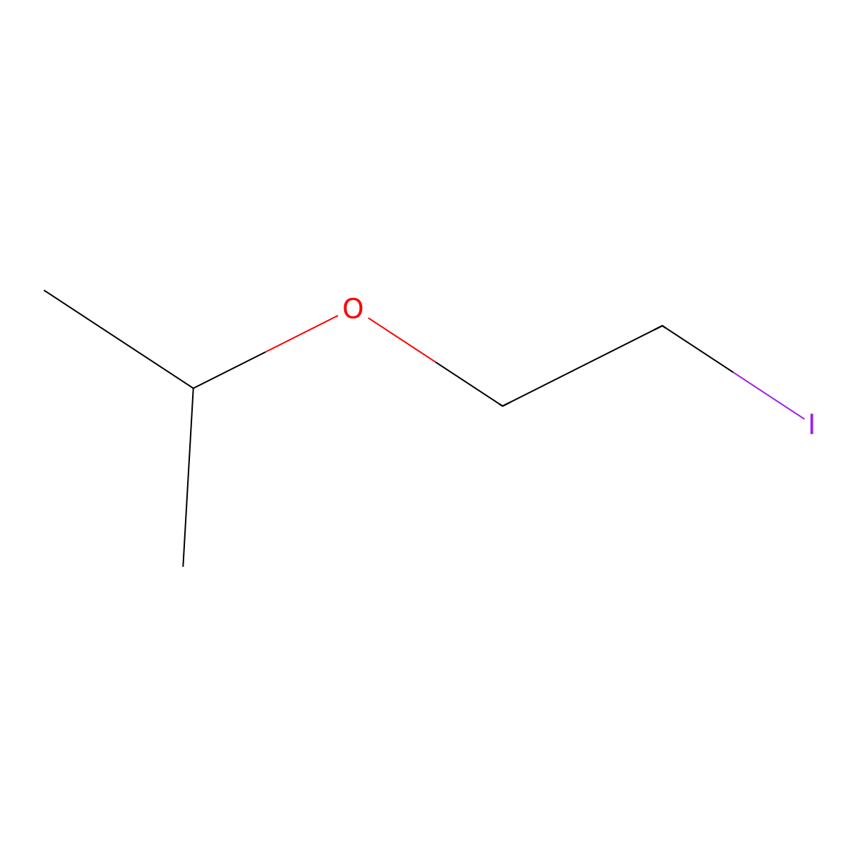 2-(2-Iodoethoxy)propane molecular structure, CAS 318958-37-1