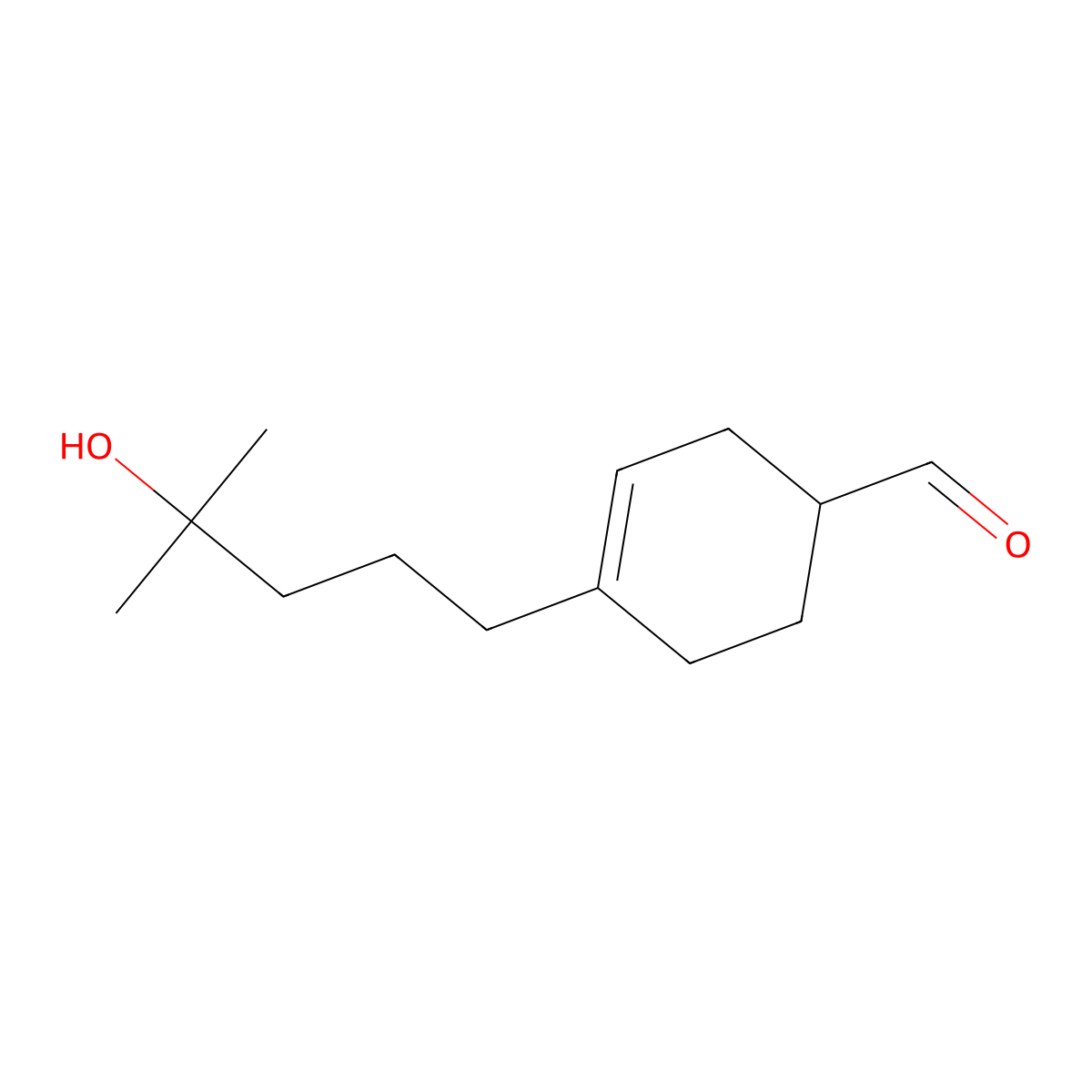 Liral molecular structure, CAS 31906-04-4