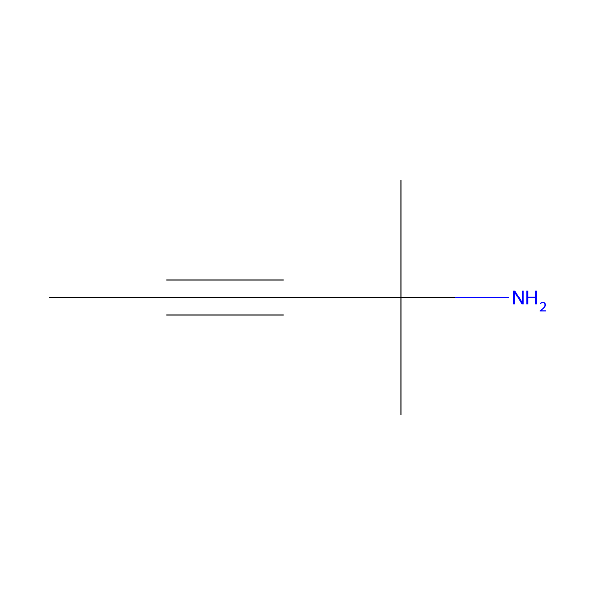 2-Methylpent-3-yn-2-amine molecular structure, CAS 31914-32-6