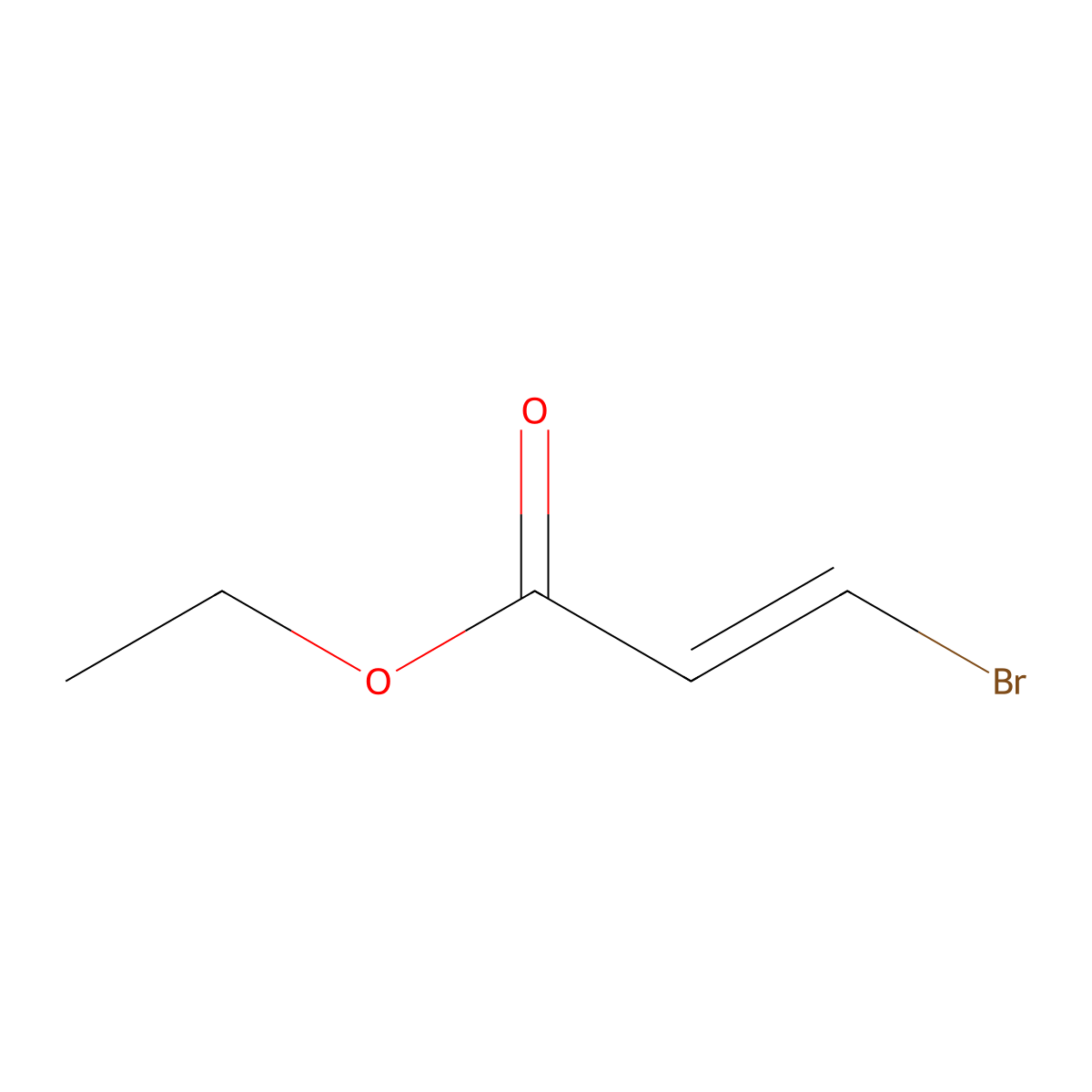 (Z) Ethyl 3-bromoacrylate molecular structure, CAS 31930-34-4