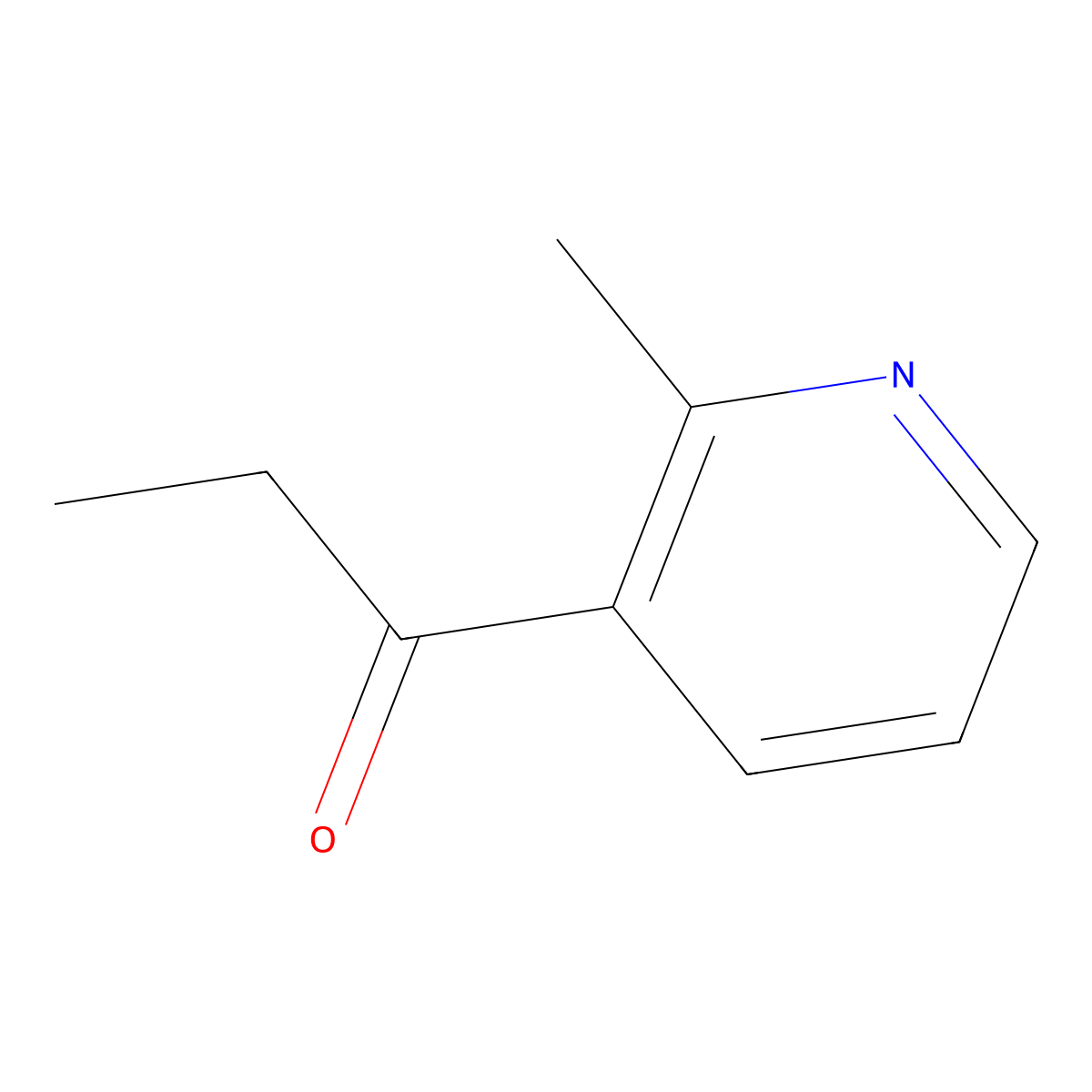 1-(2-Methyl-3-pyridinyl)-1-propanone molecular structure, CAS 31931-62-1