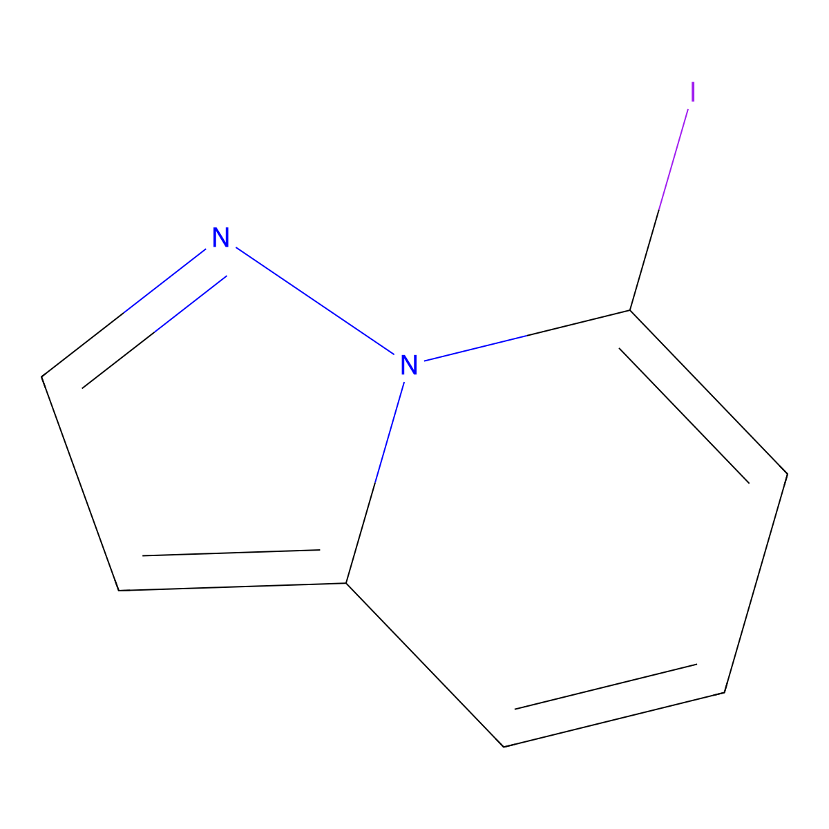 7-Iodopyrazolo(1,5-a)pyridine molecular structure, CAS 319432-22-9