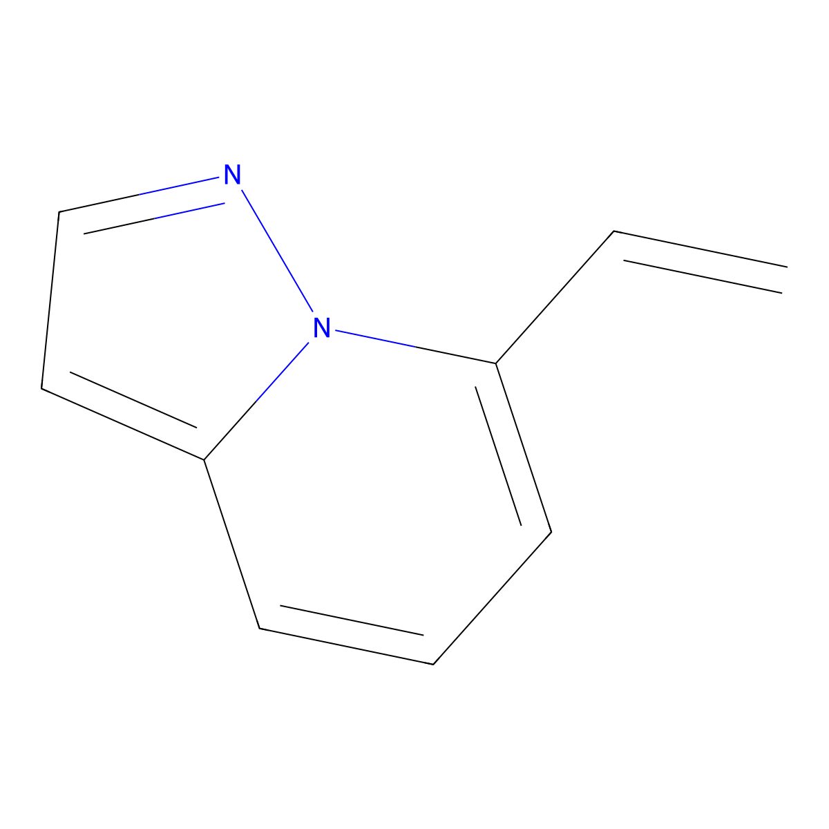 7-Ethenylpyrazolo[1,5-a]pyridine molecular structure, CAS 319432-26-3