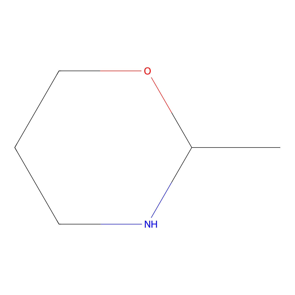 2-Methyl-1,3-oxazinane molecular structure, CAS 31951-98-1