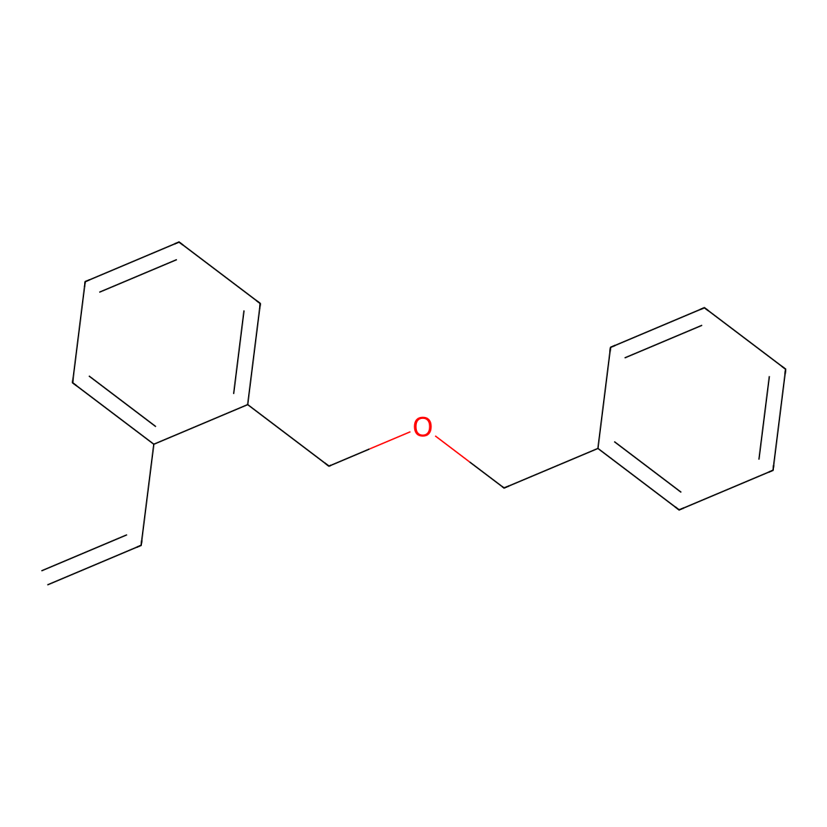 1-[(Benzyloxy)methyl]-2-ethenylbenzene molecular structure, CAS 31955-56-3