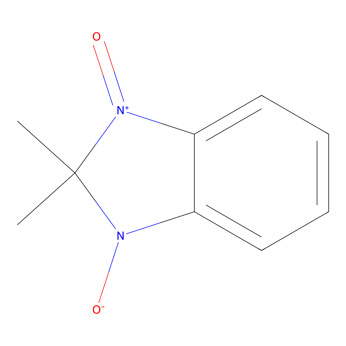 2,2-Dimethyl-2H-benzimidazole 1,3-dioxide molecular structure, CAS 31980-12-8