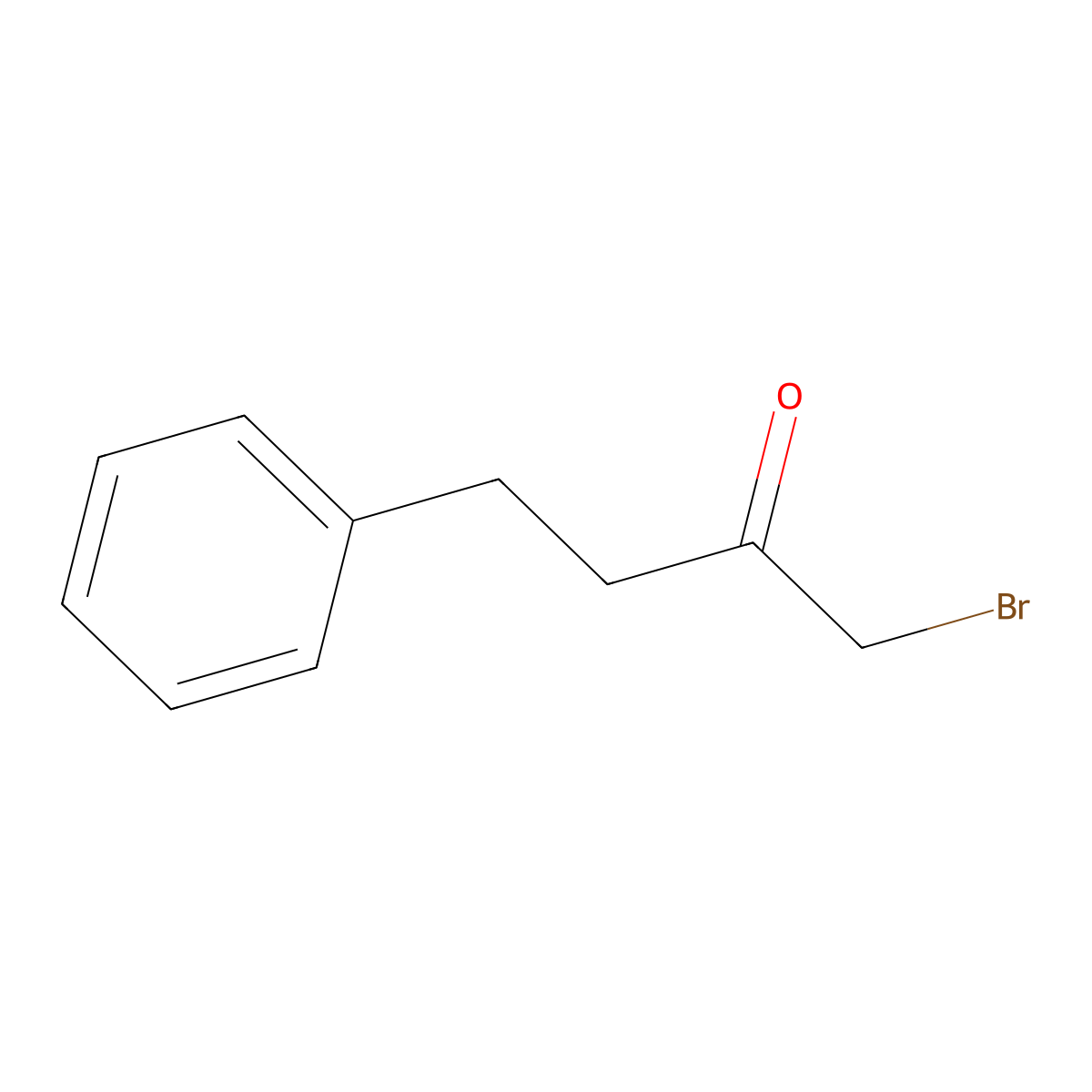 1-Bromo-4-phenylbutan-2-one molecular structure, CAS 31984-10-8