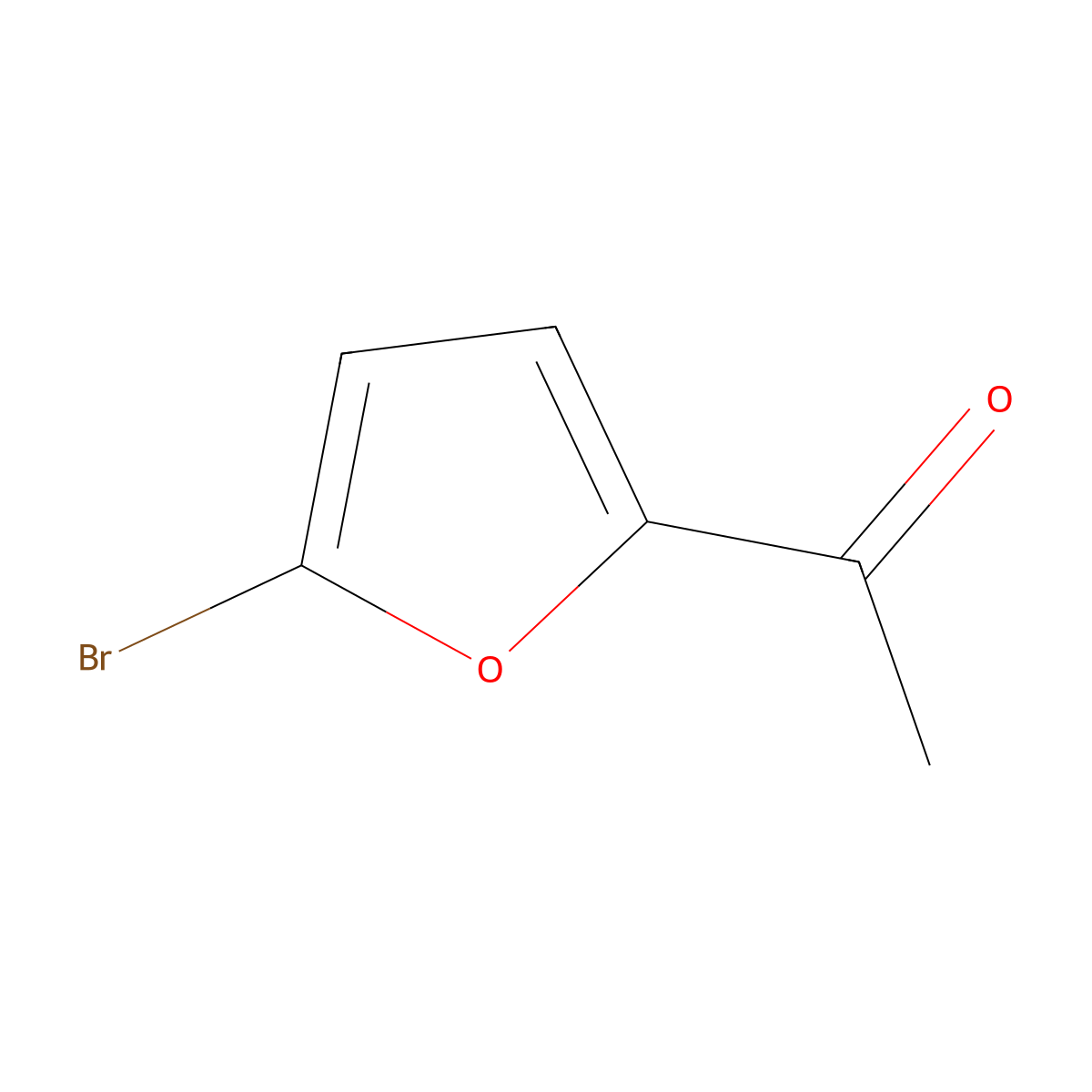 1-(5-Bromofuran-2-yl)ethan-1-one molecular structure, CAS 3199-50-6