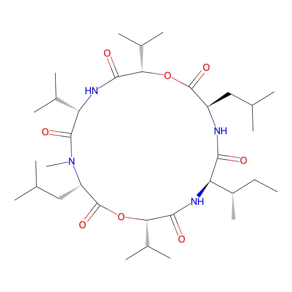 Sporidesmolide II molecular structure, CAS 3200-75-7